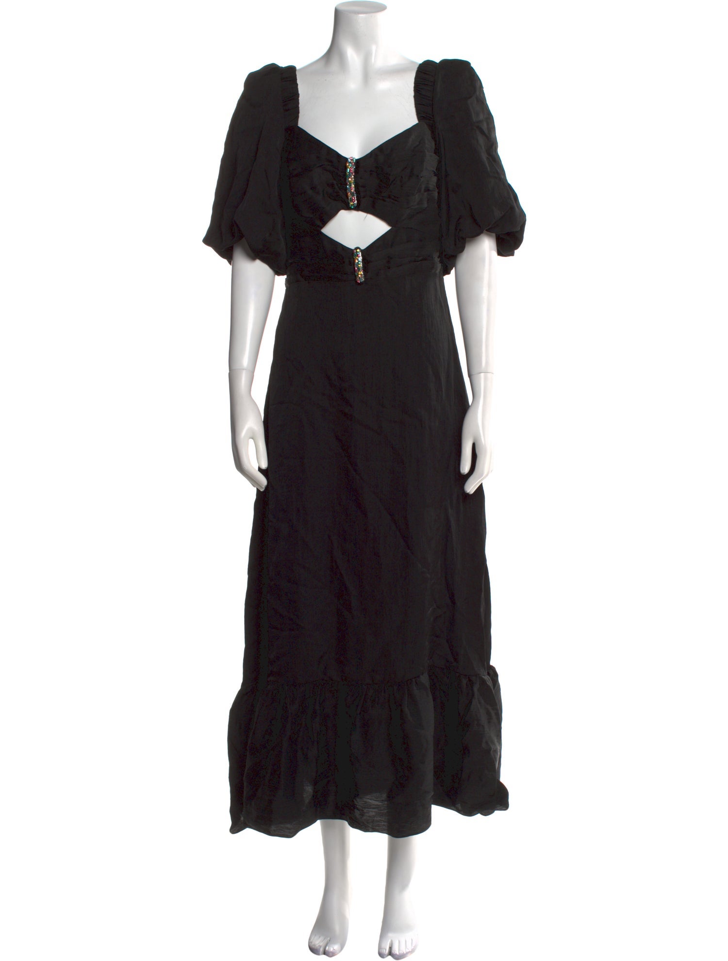 Sandro Floral Print Long Dress w/ Tags