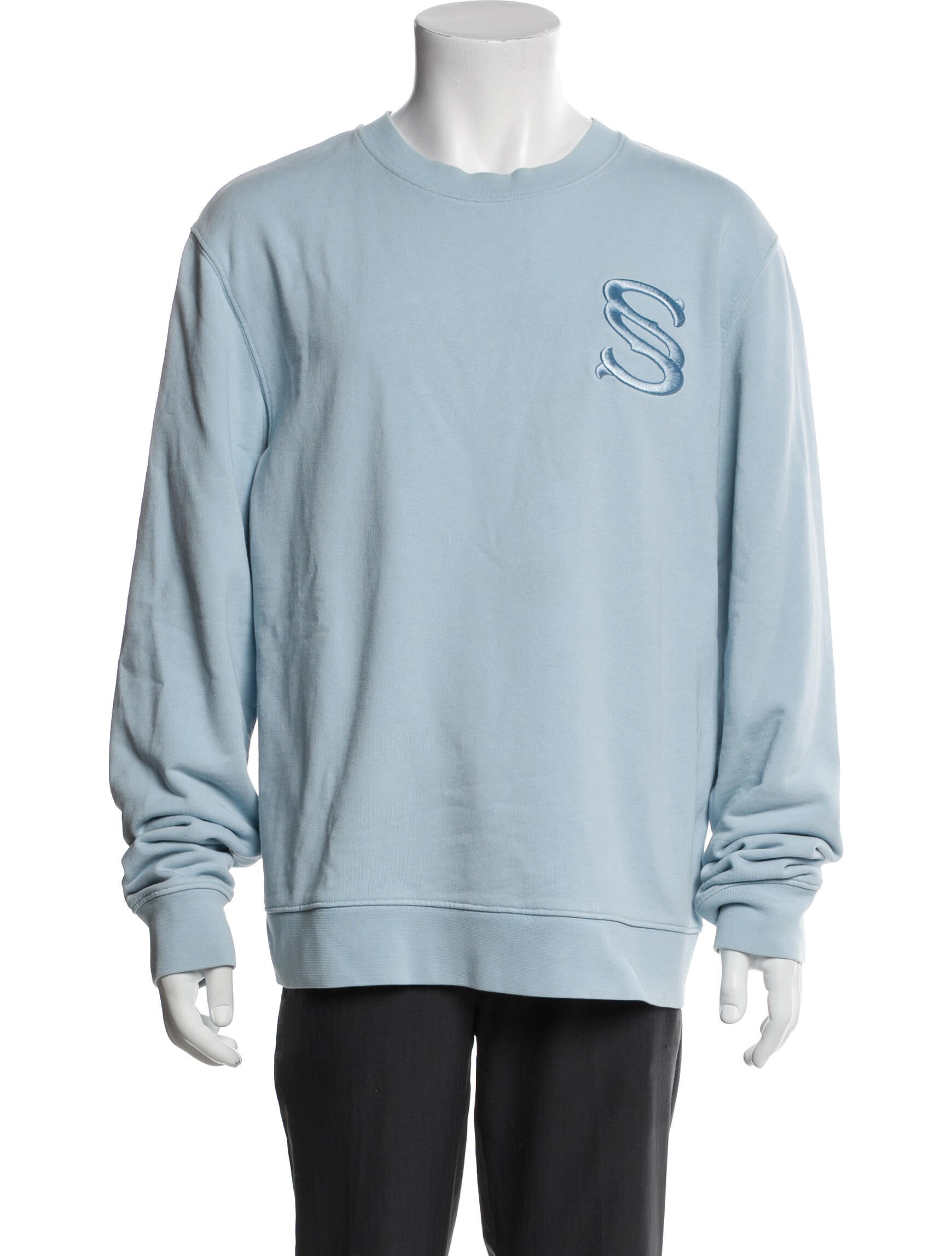 Sandro Graphic Print Crew Neck Sweatshirt