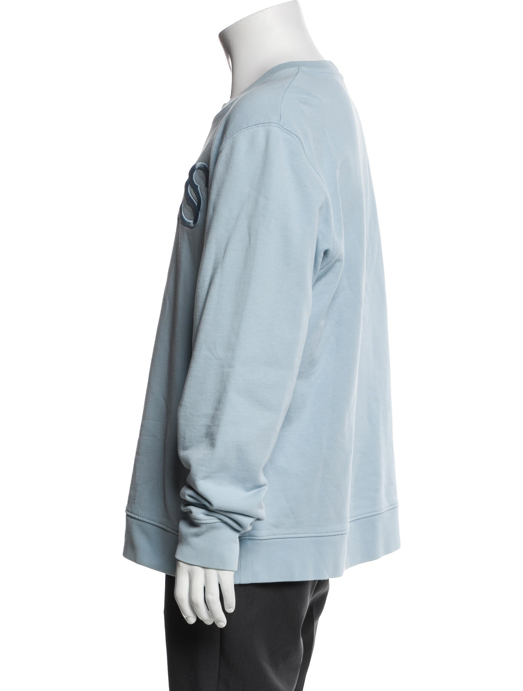 Sandro Graphic Print Crew Neck Sweatshirt