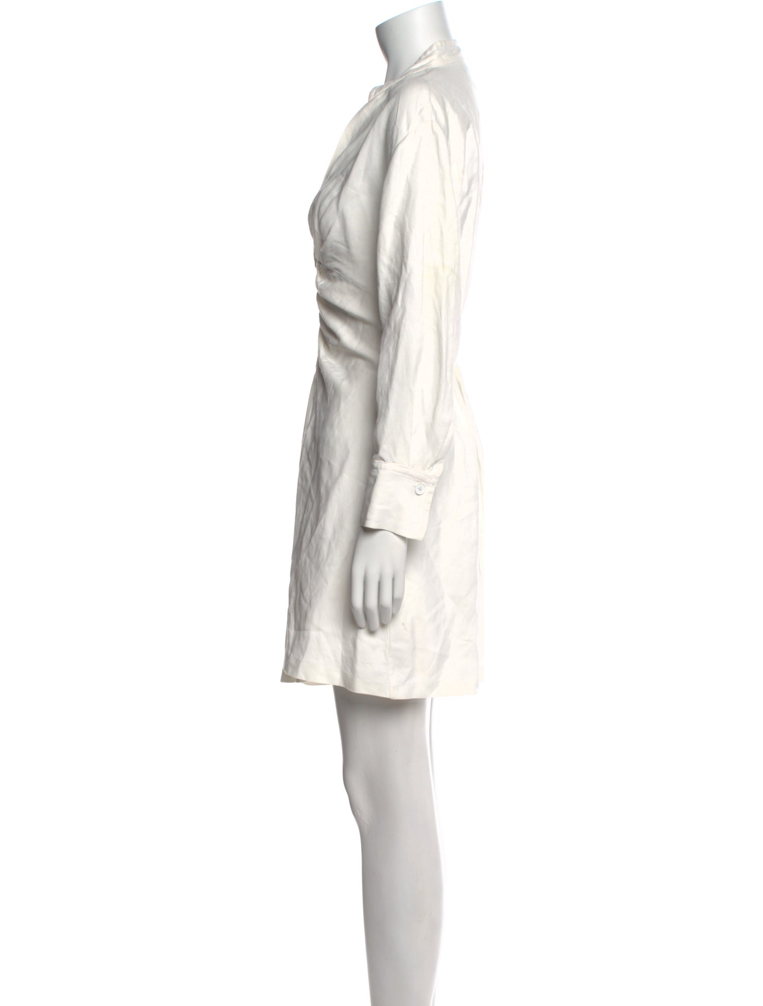 Sandro V-Neck Mini Dress