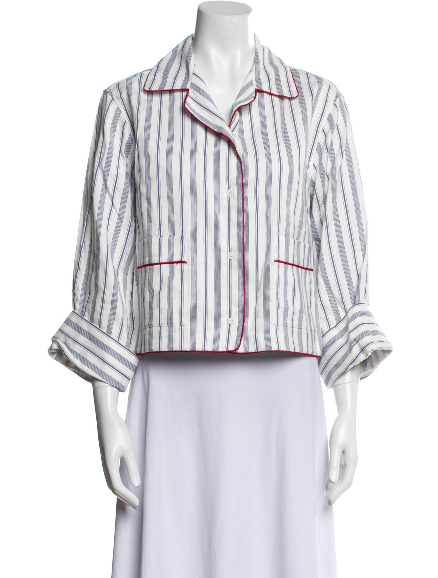 Sandro Striped Blazer