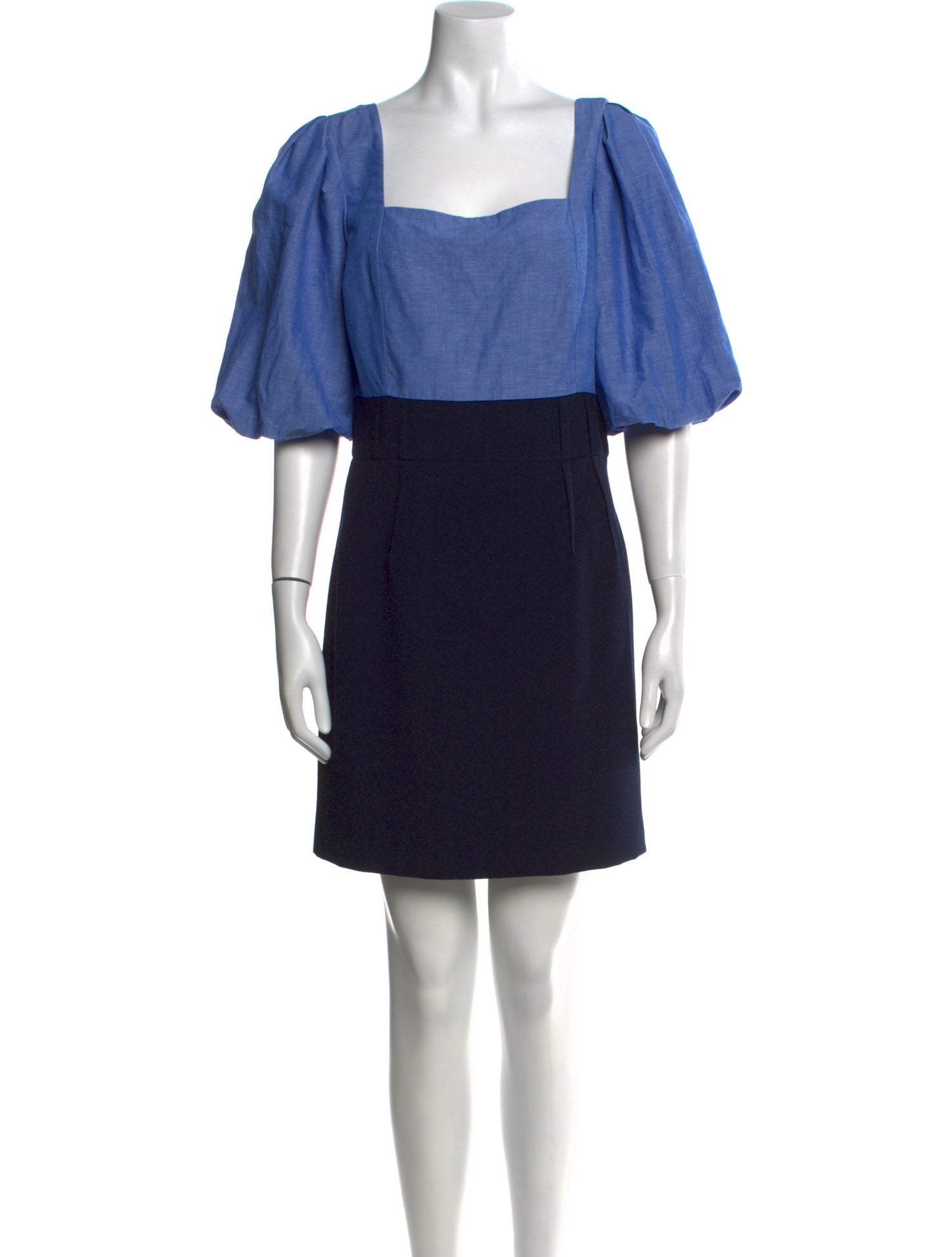 Sandro Square Neckline Mini Dress