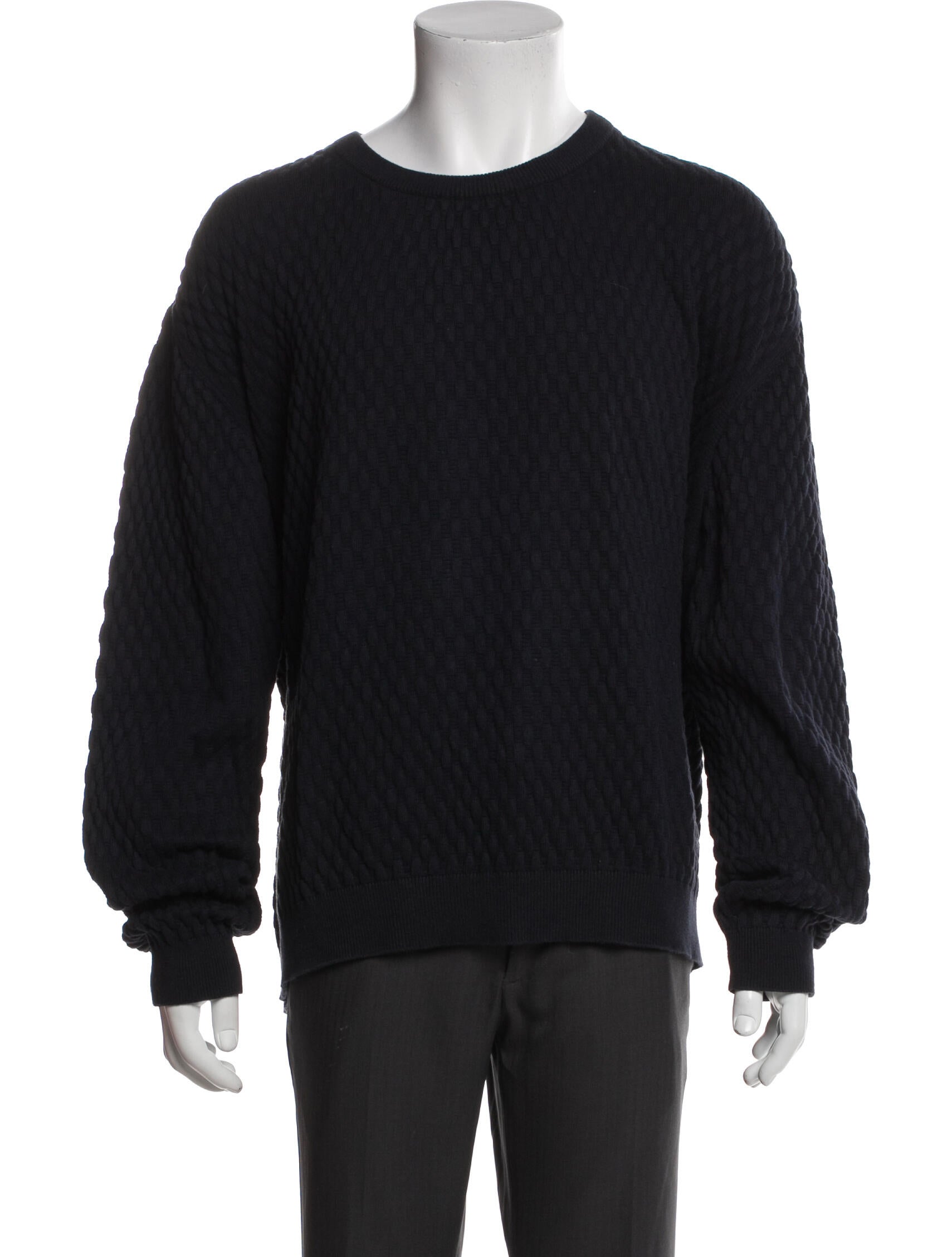 Sandro Crew Neck Long Sleeve Pullover