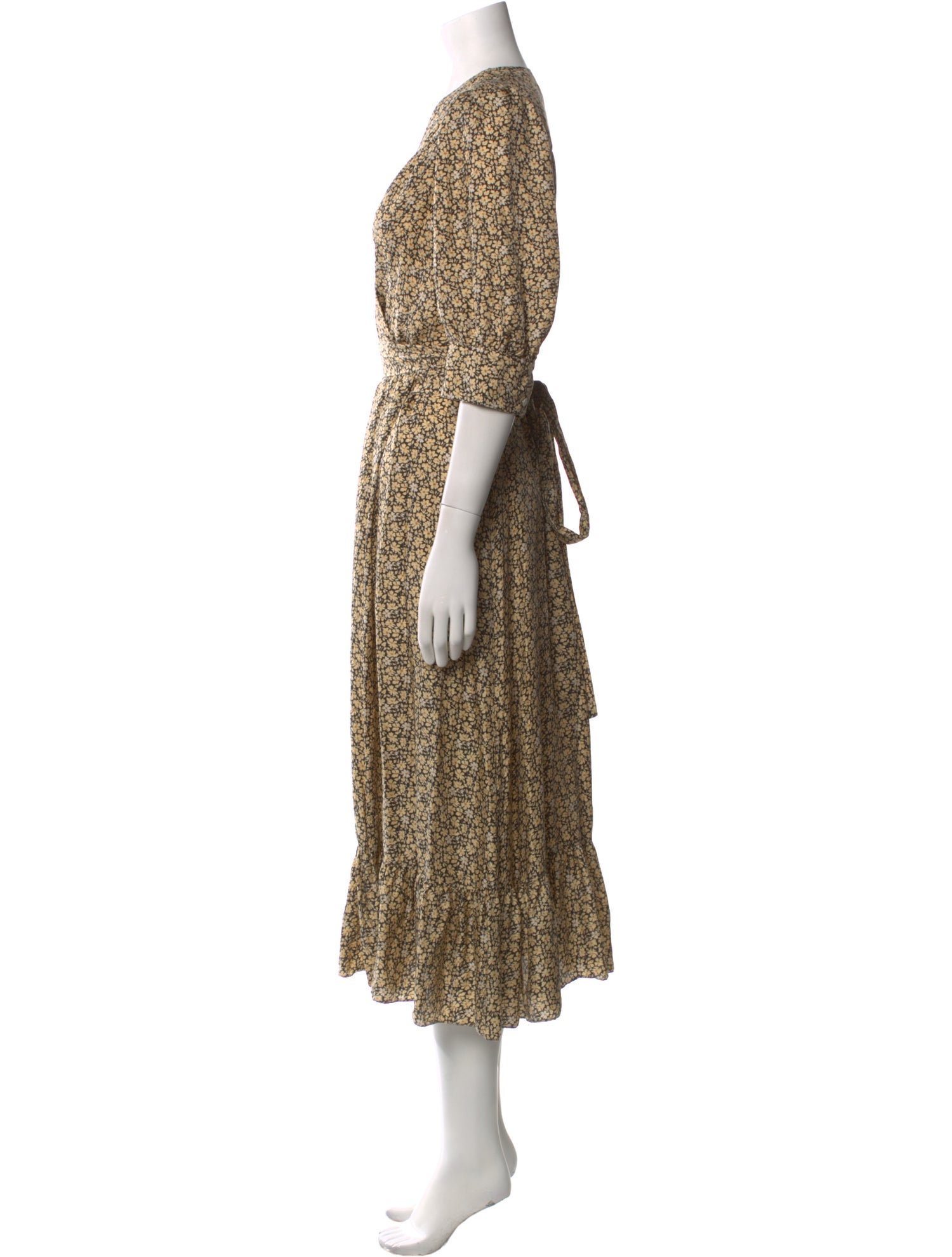 Sandro Silk Midi Length Dress