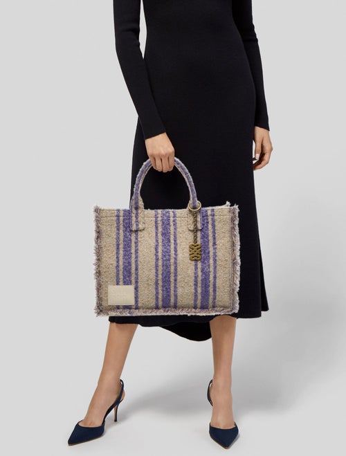 Sandro Canvas Top Handle Bag