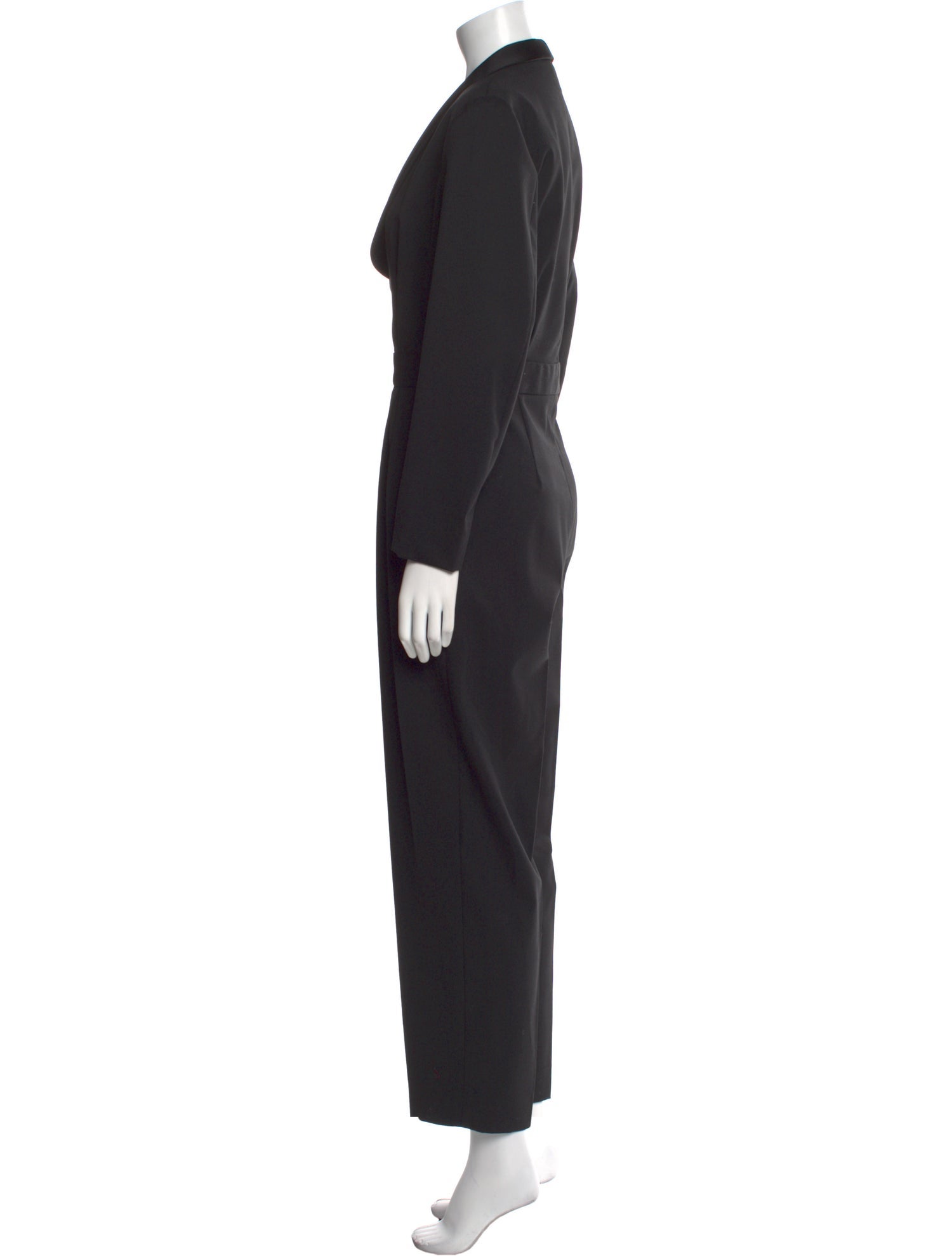 Sandro V-Neck Jumpsuit