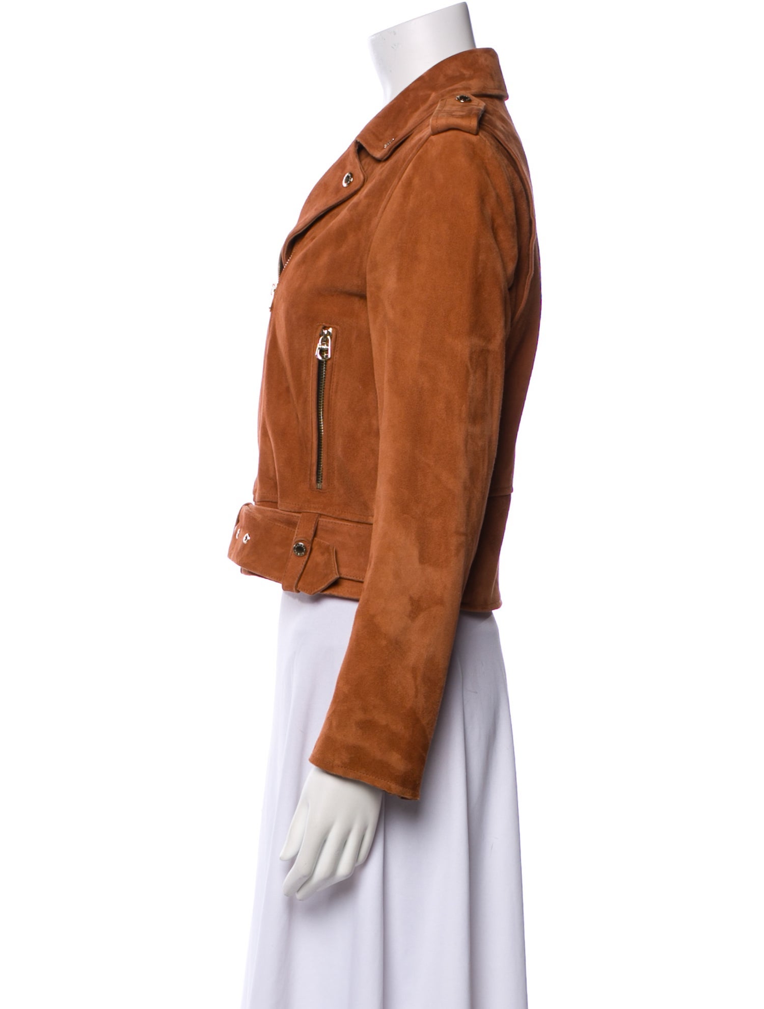 Sandro Leather Biker Jacket