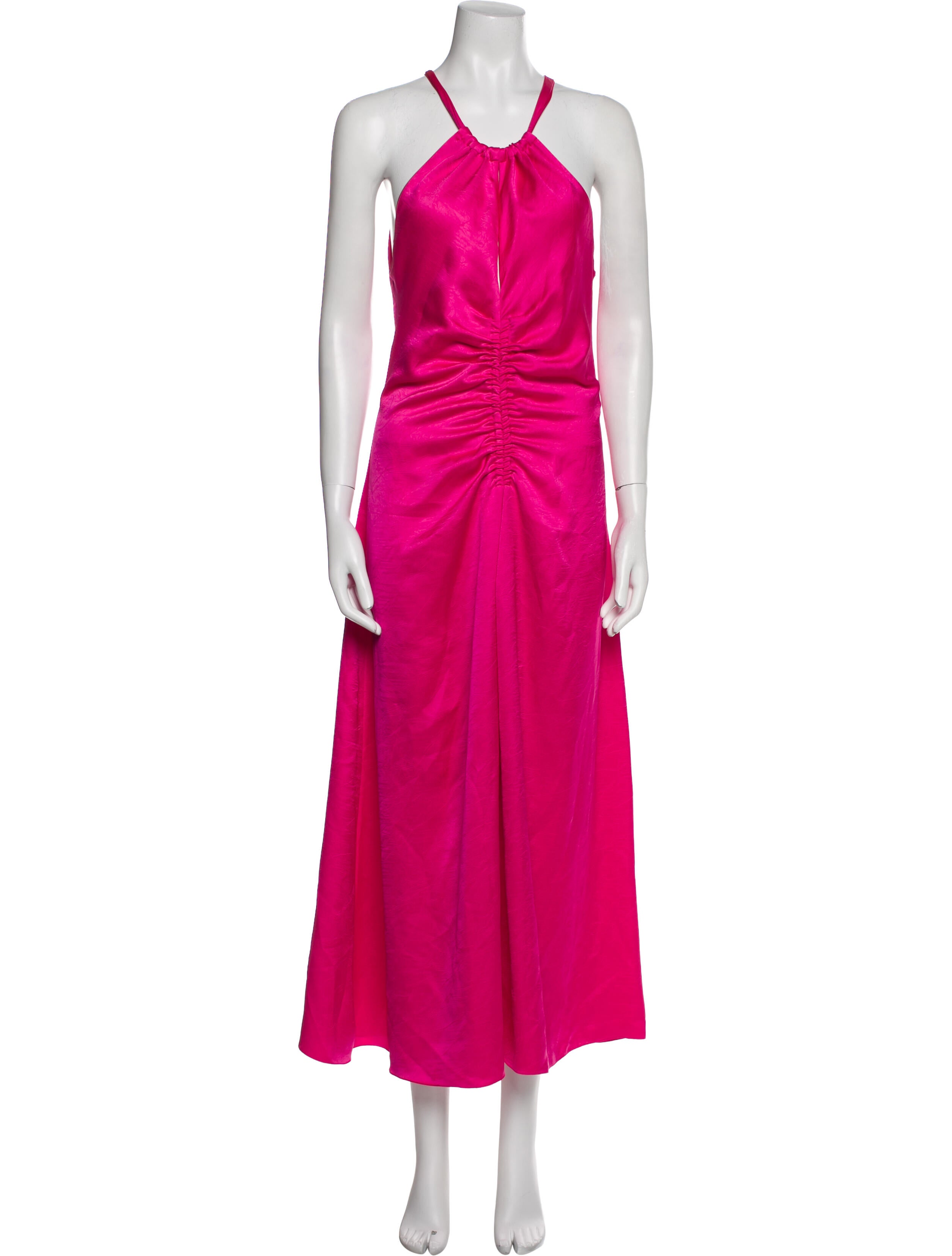 Sandro Halterneck Long Dress