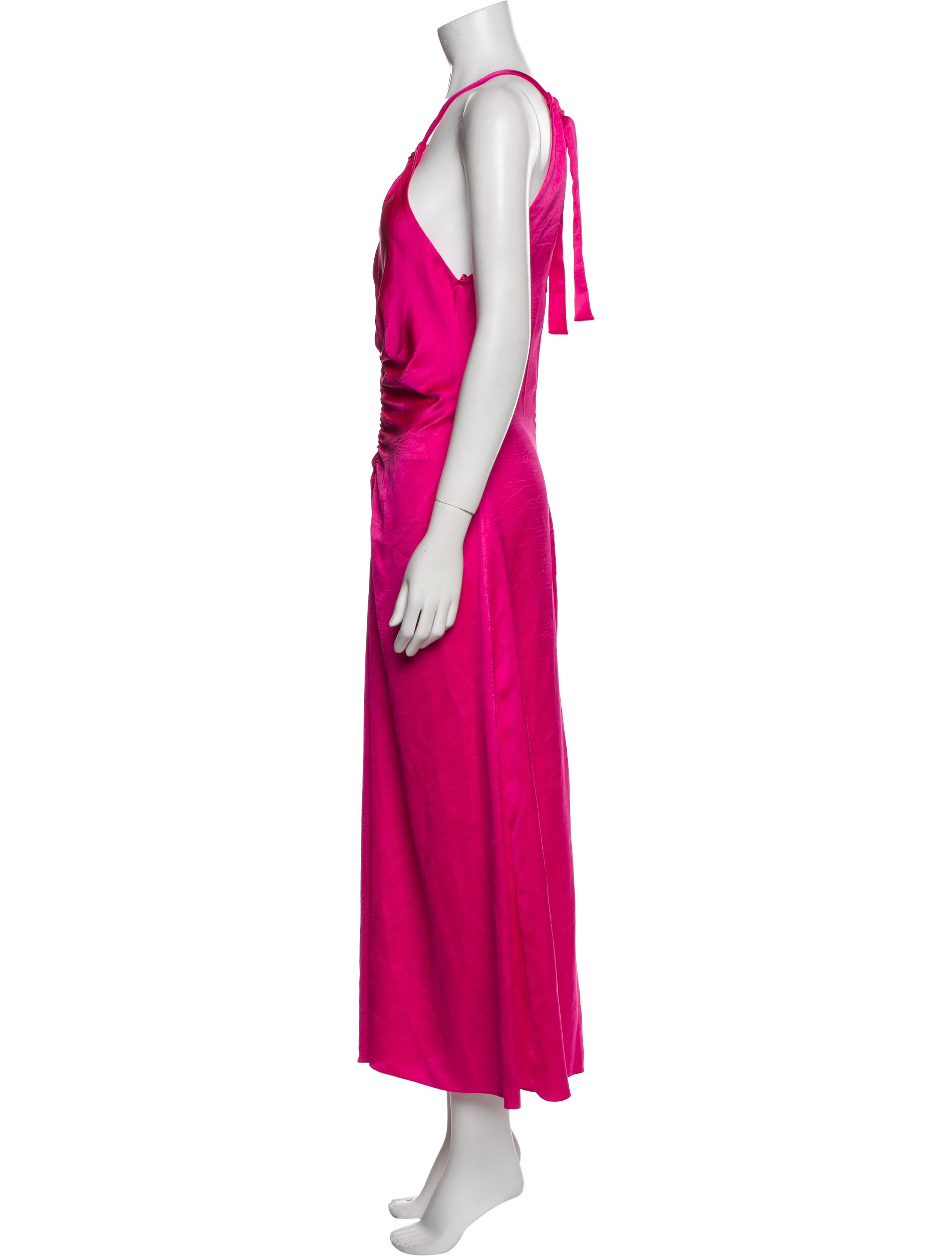 Sandro Halterneck Long Dress