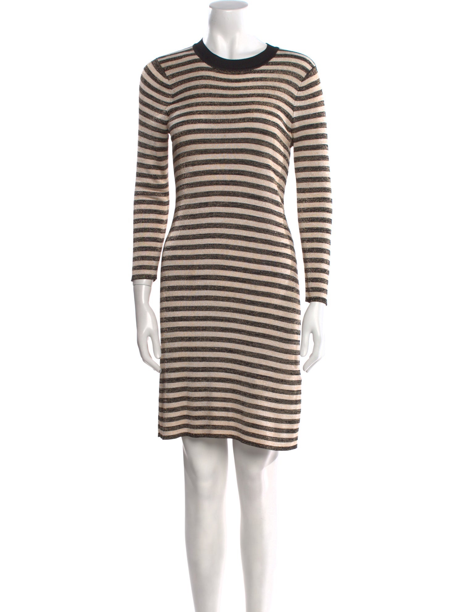 Sandro Striped Mini Dress