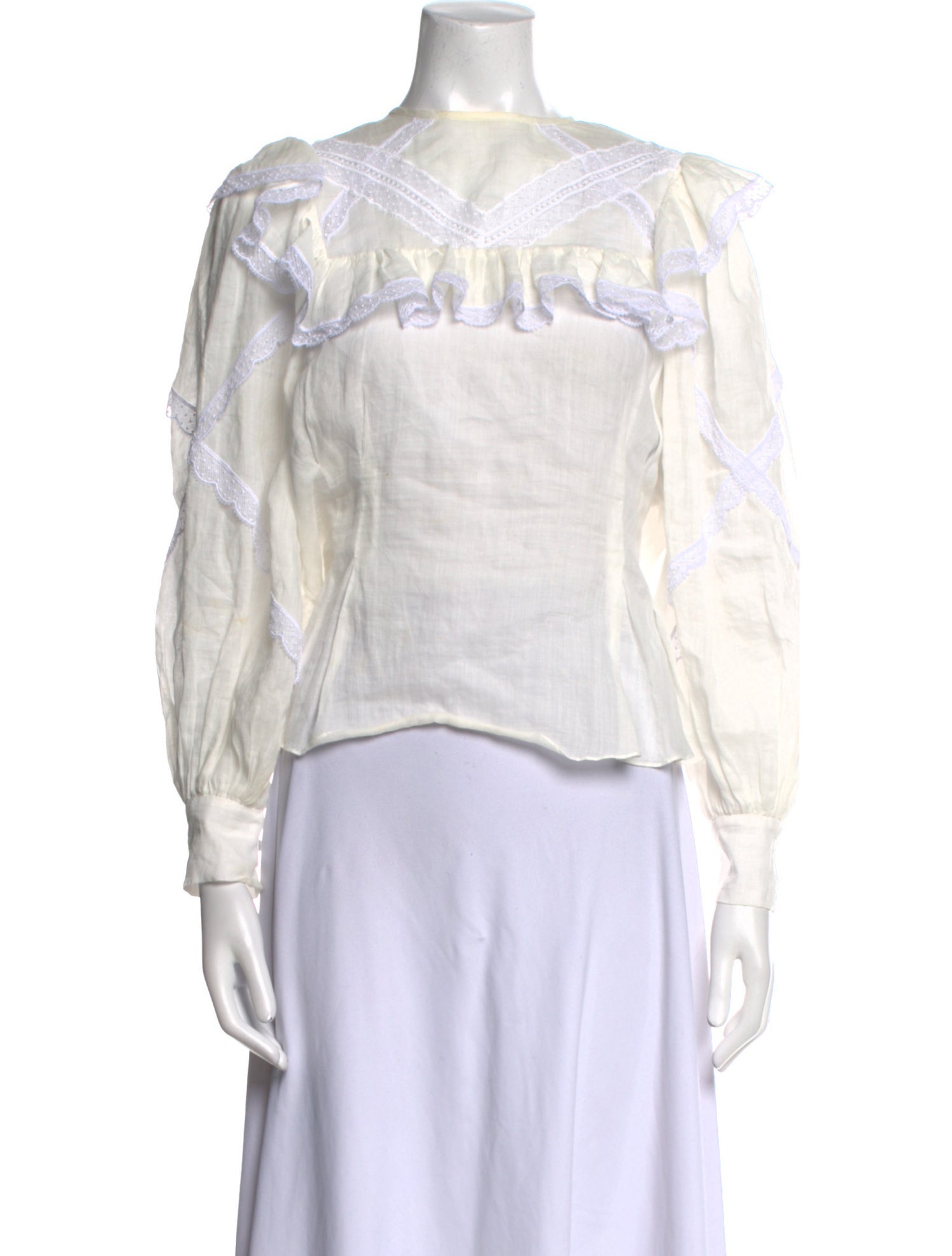 Sandro Bateau Neckline Long Sleeve Crop Top