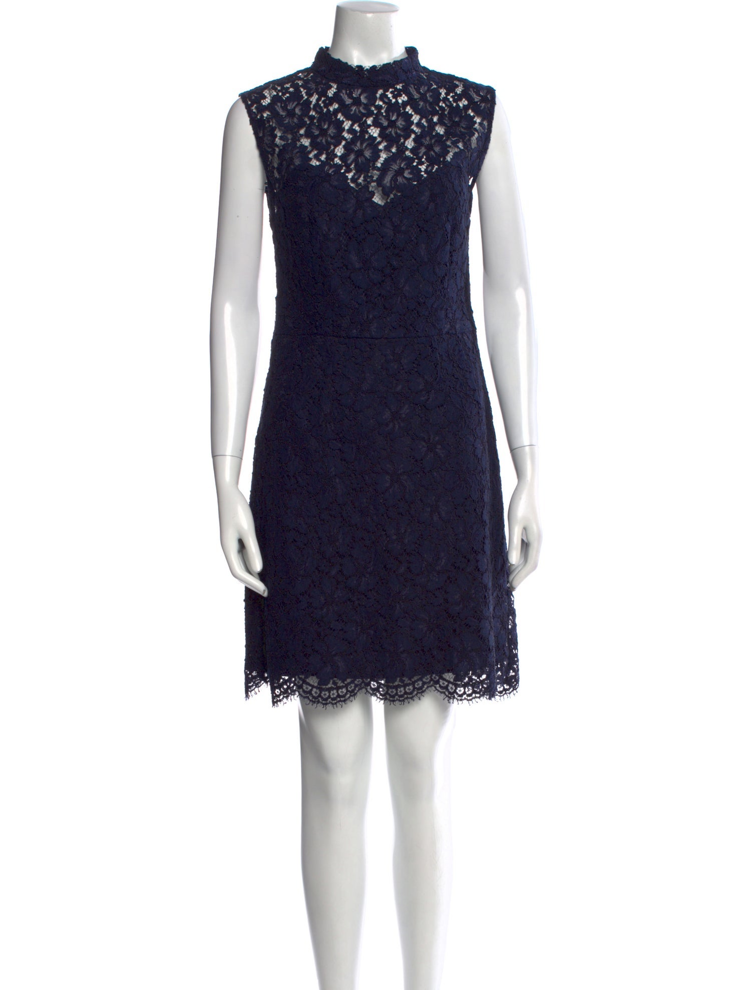 Sandro Lace Knee-Length Dress