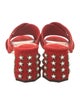Sandro Suede Studded Accents Slides