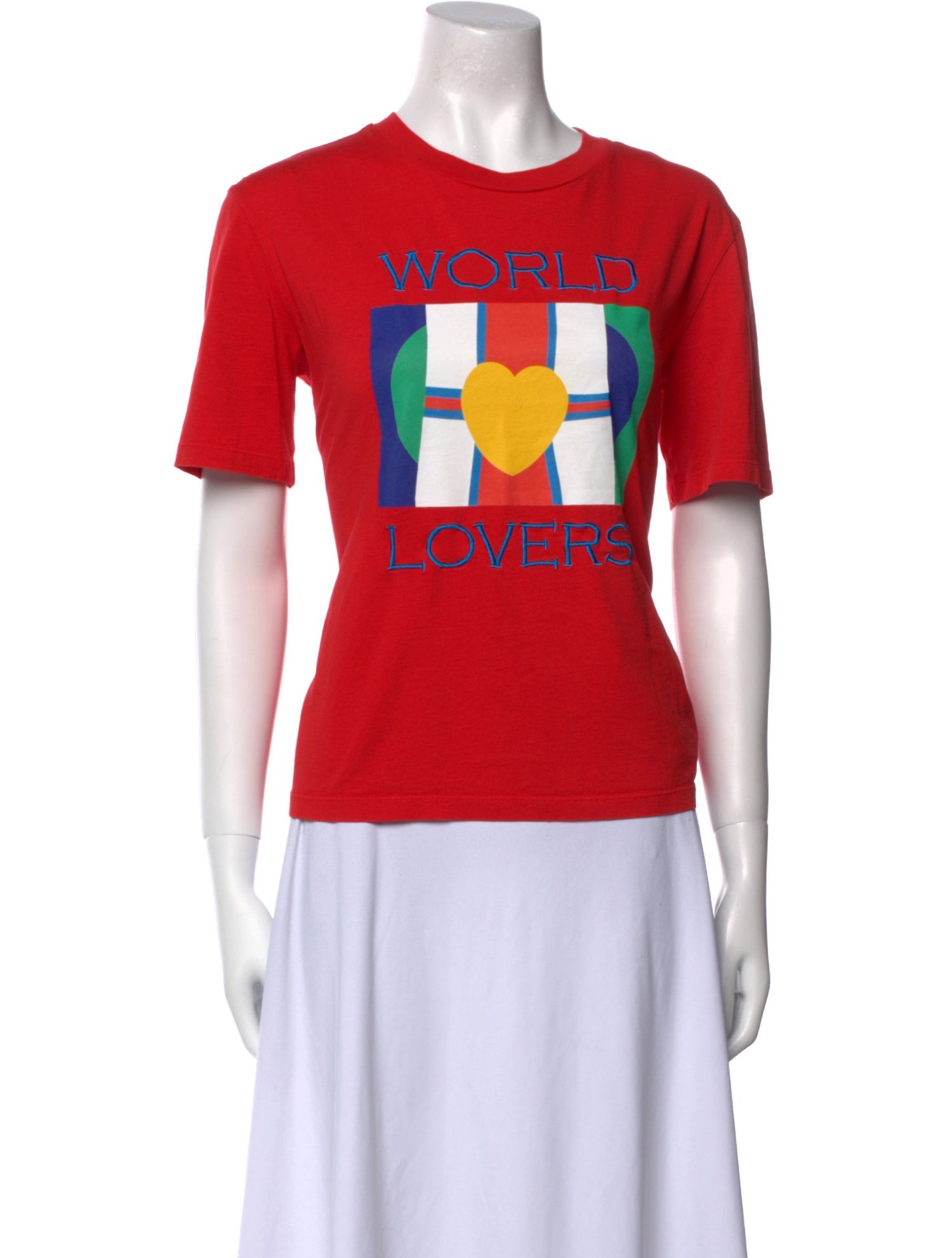 Sandro Graphic Print Crew Neck T-Shirt