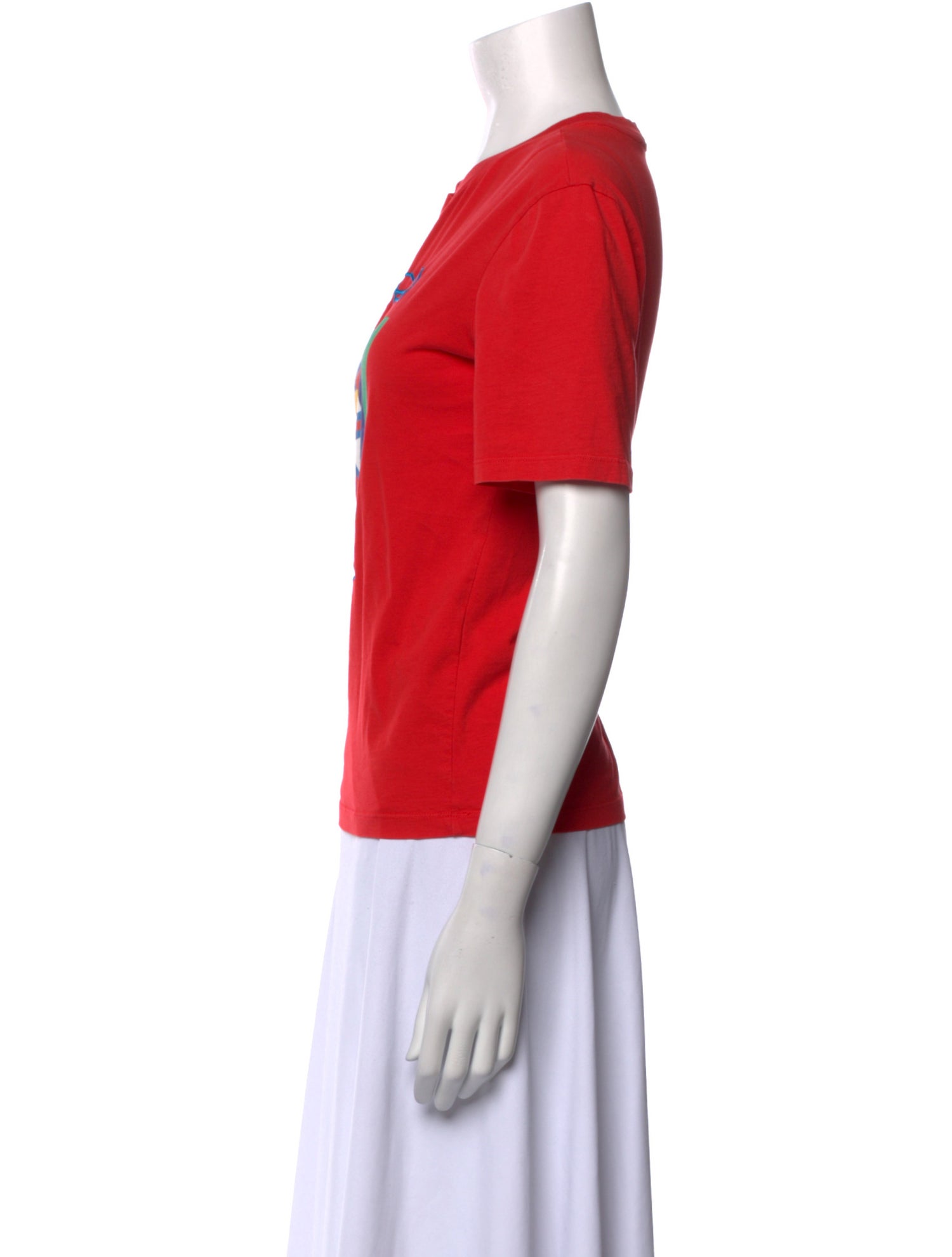 Sandro Graphic Print Crew Neck T-Shirt