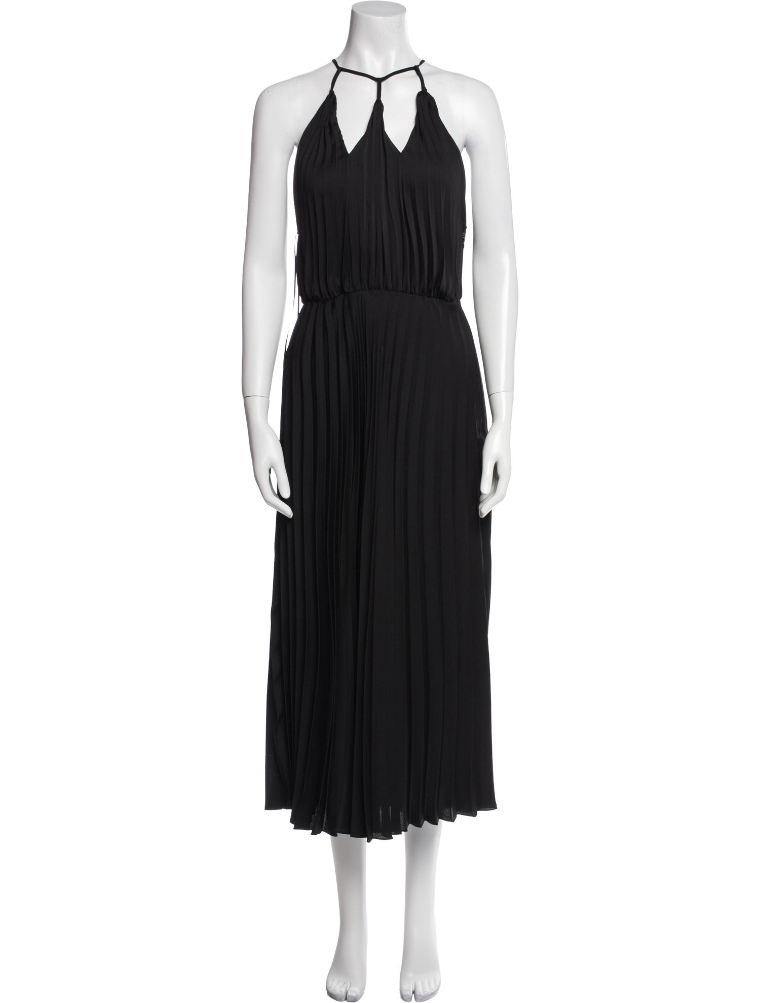 Sandro Halterneck Long Dress