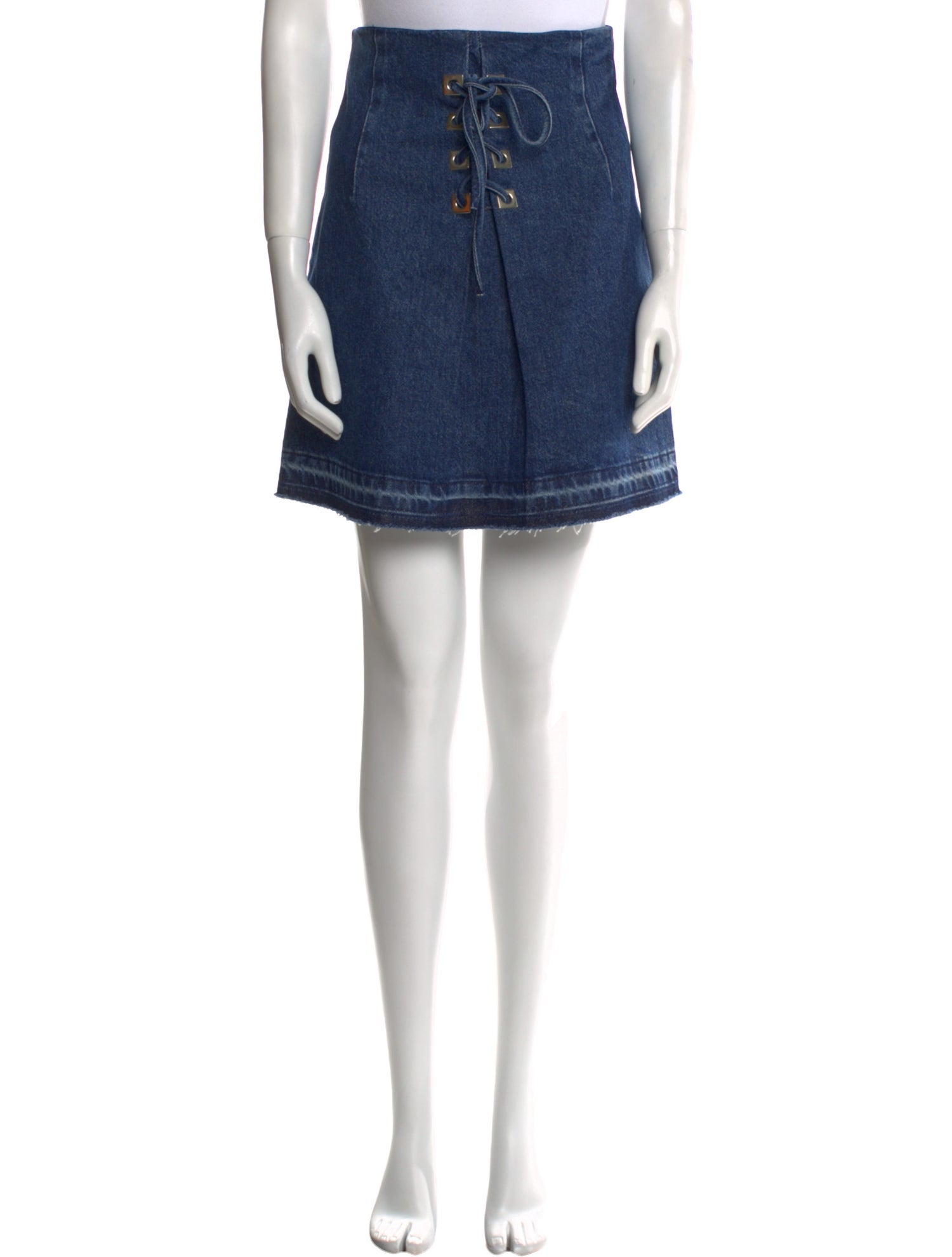 Sandro Whipstitch Trim Mini Skirt