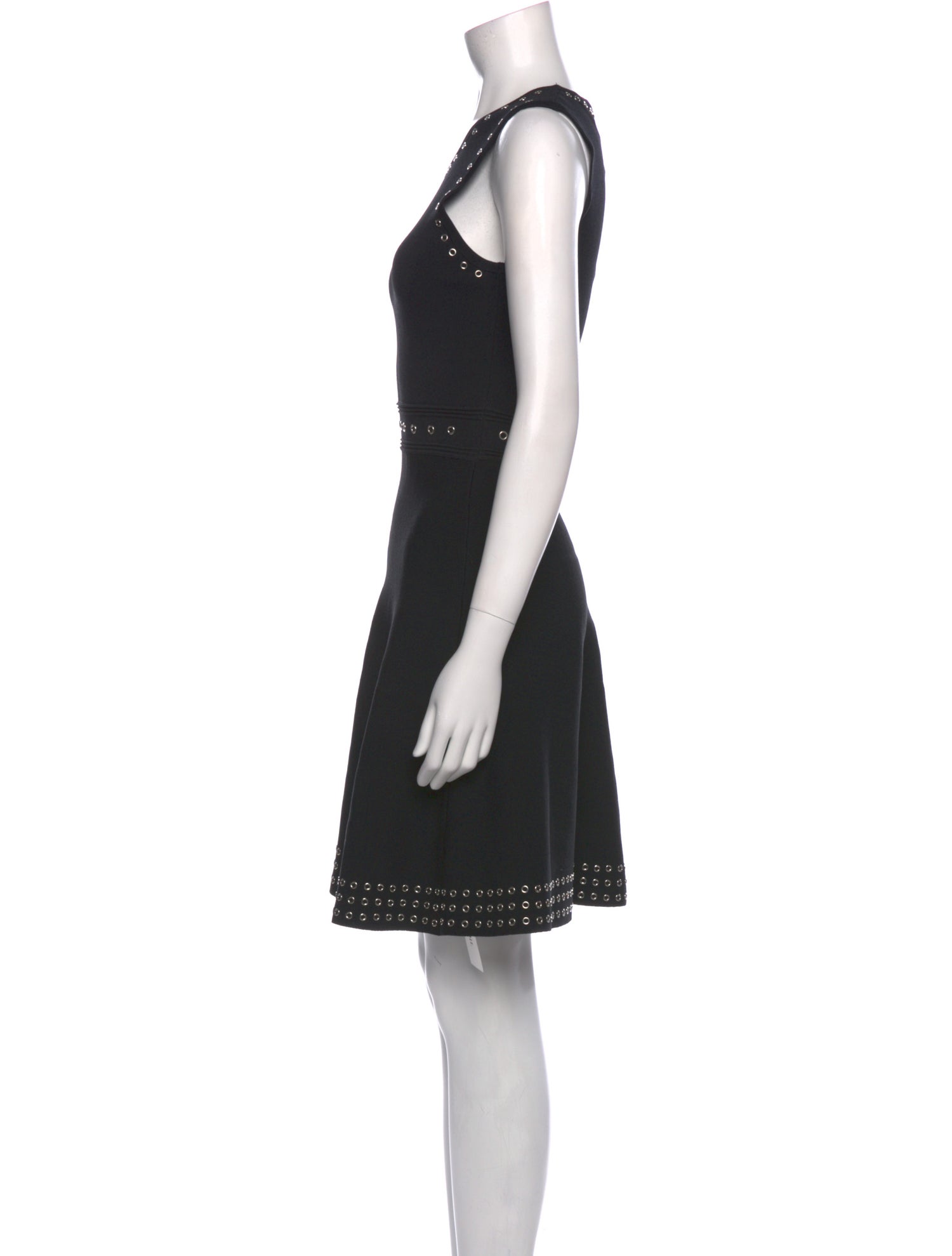 Sandro Crew Neck Mini Dress