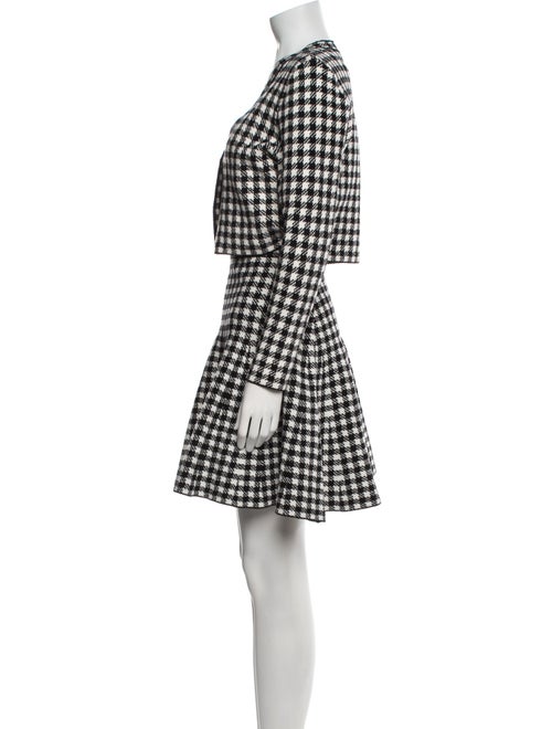 Sandro Houndstooth Print Skirt Set