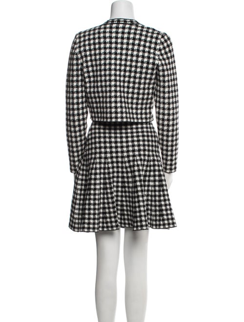 Sandro Houndstooth Print Skirt Set