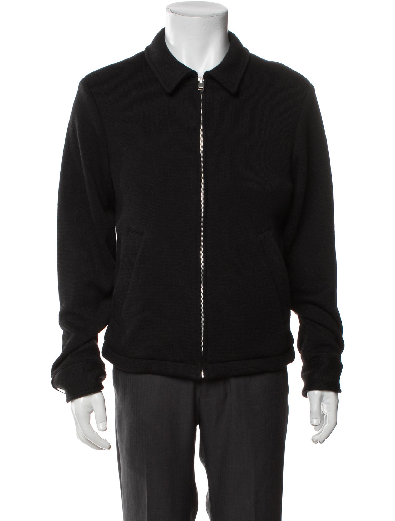 Sandro Collar Long Sleeve Sweatshirt