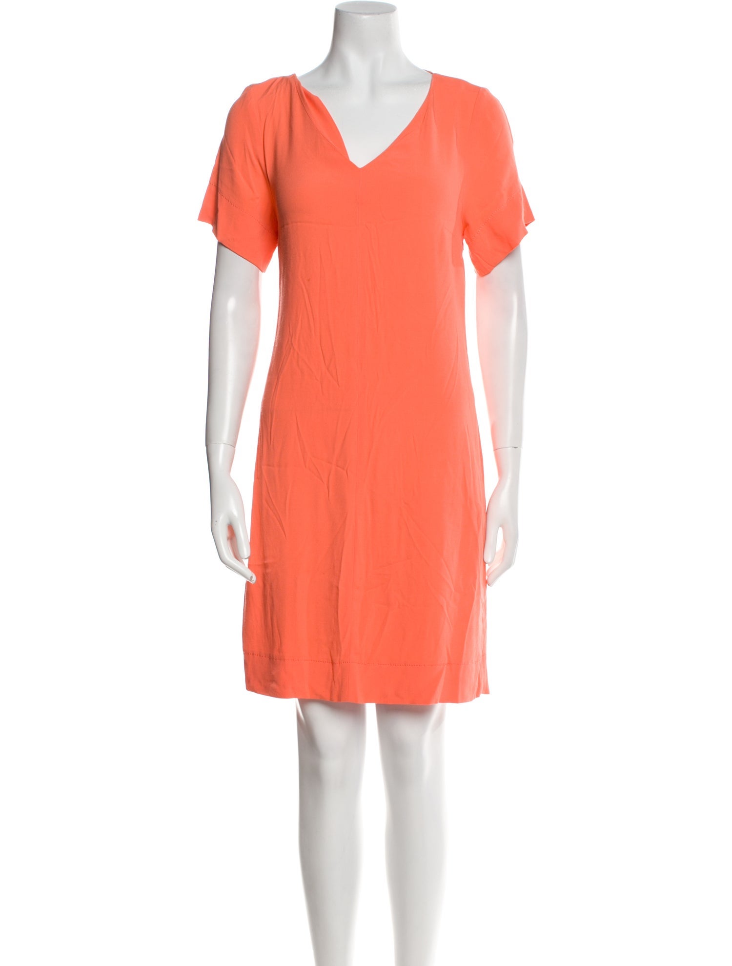 Sandro V-Neck Mini Dress