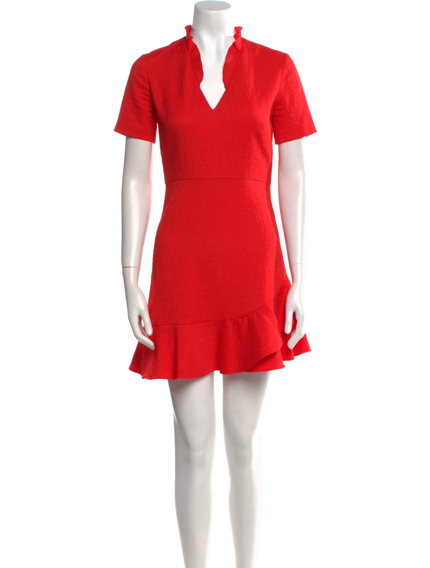 Sandro V-Neck Mini Dress