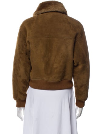 Sandro Shearling Fur Jacket