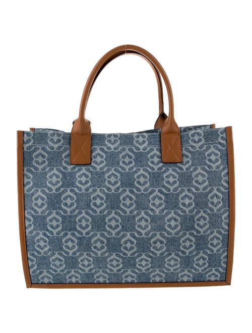 Sandro Denim Top Handle Bag