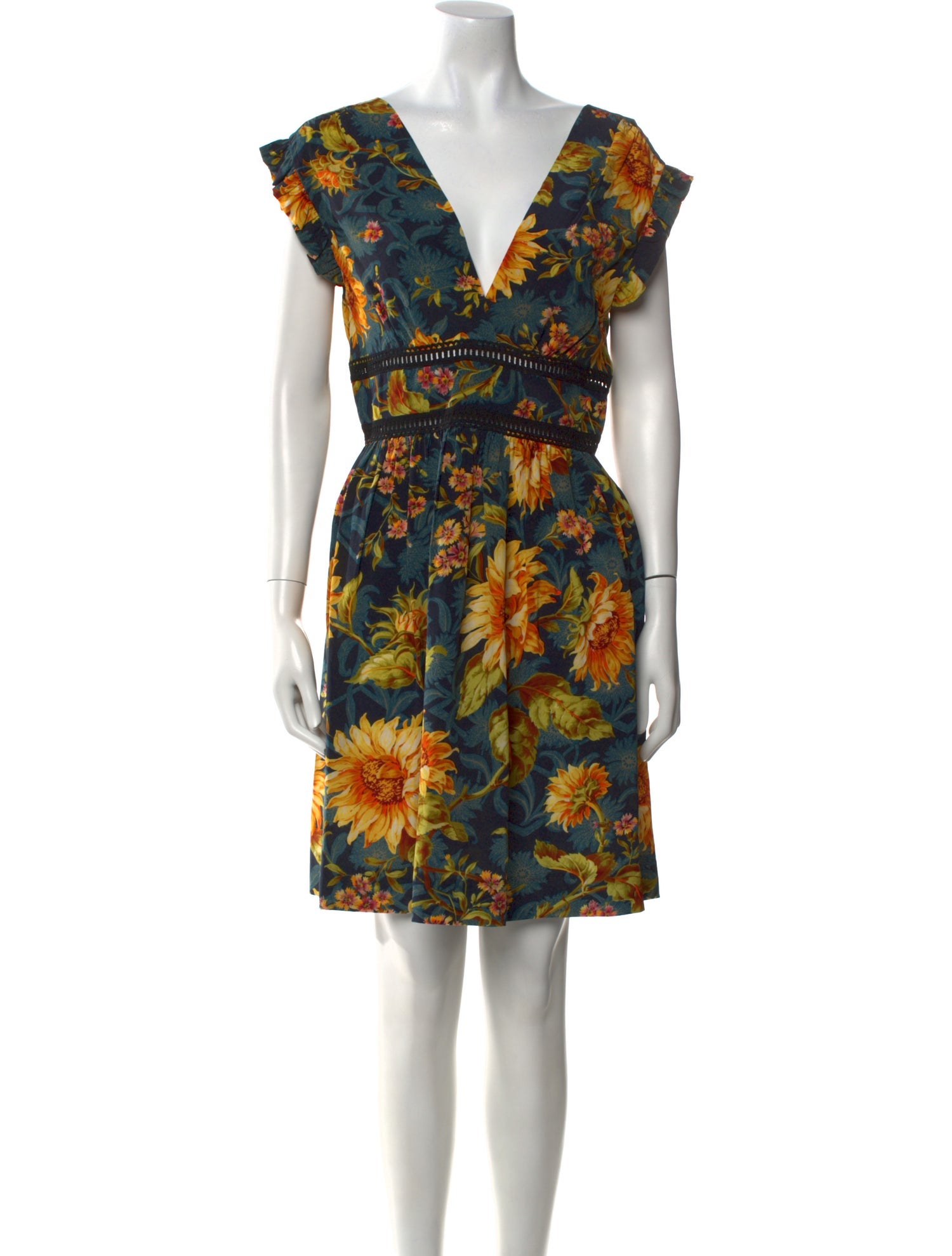 Sandro Silk Mini Dress