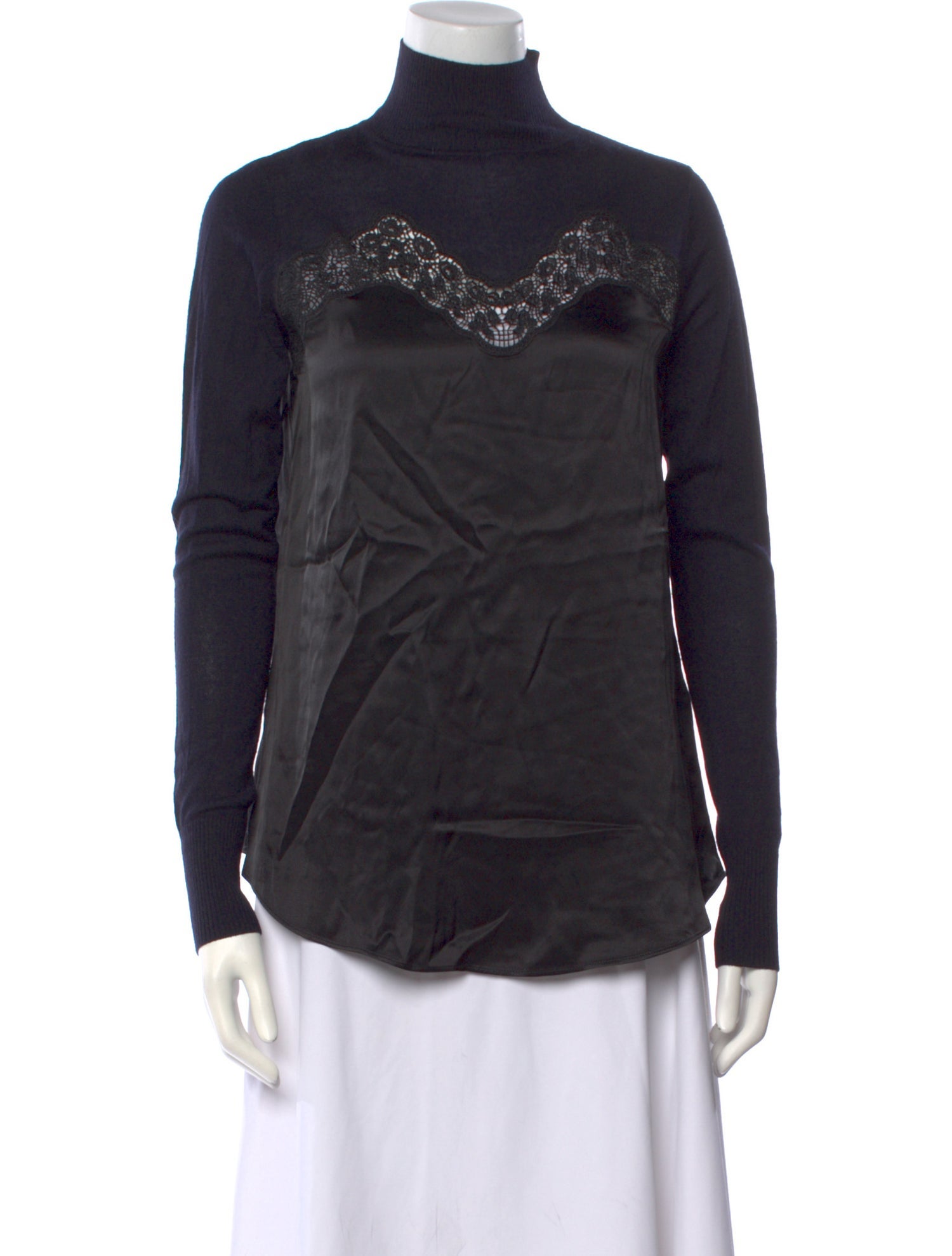 Sandro Wool Turtleneck Sweater