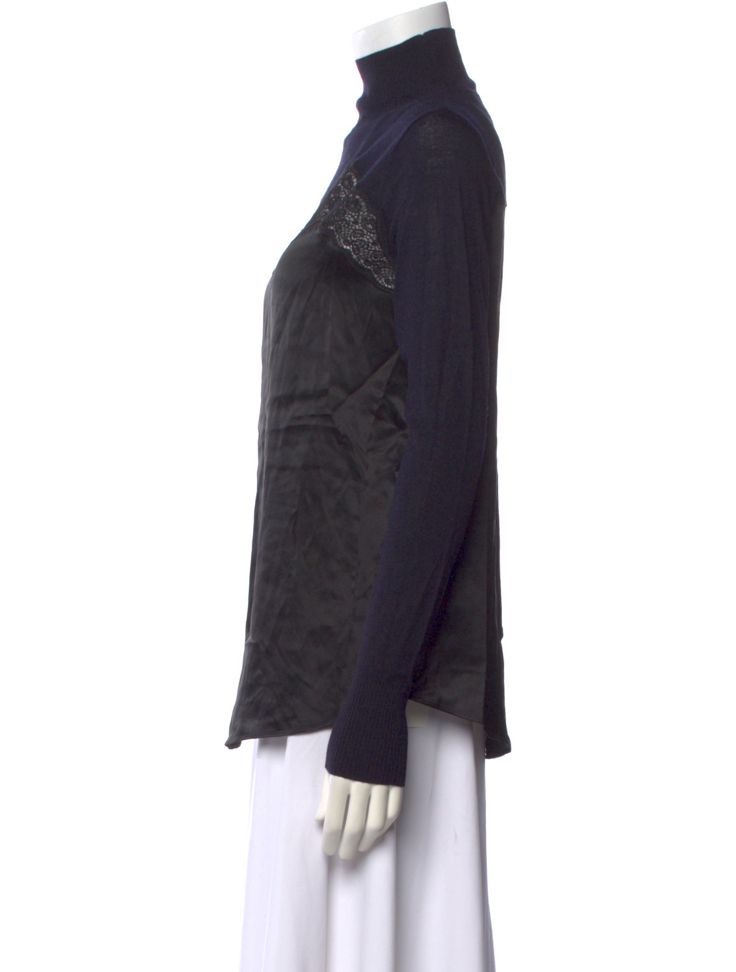 Sandro Wool Turtleneck Sweater