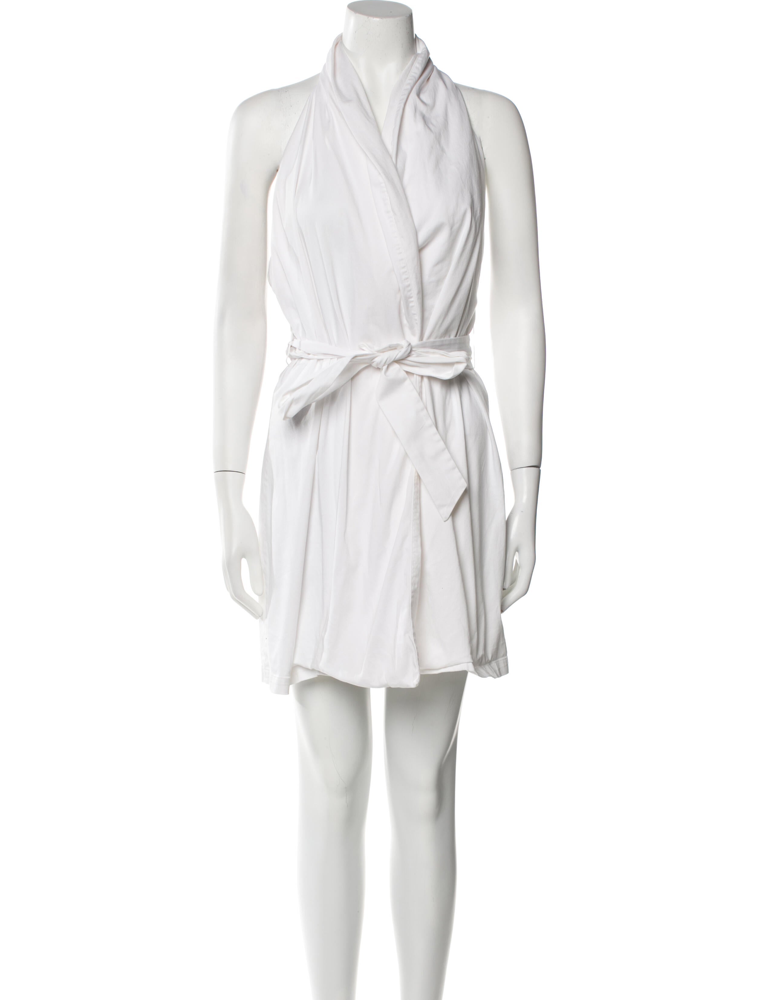 Sandro Mock Neck Mini Dress