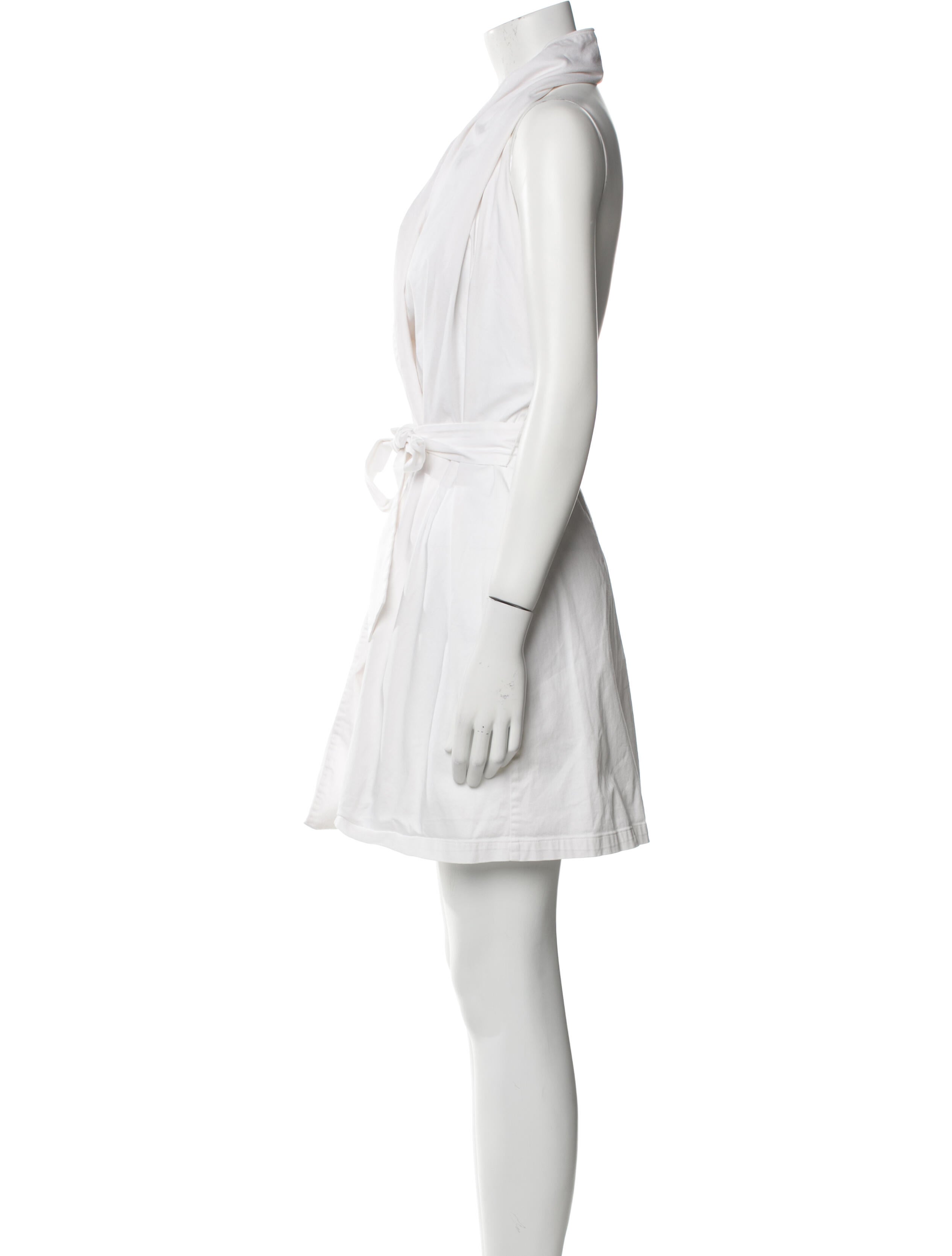 Sandro Mock Neck Mini Dress