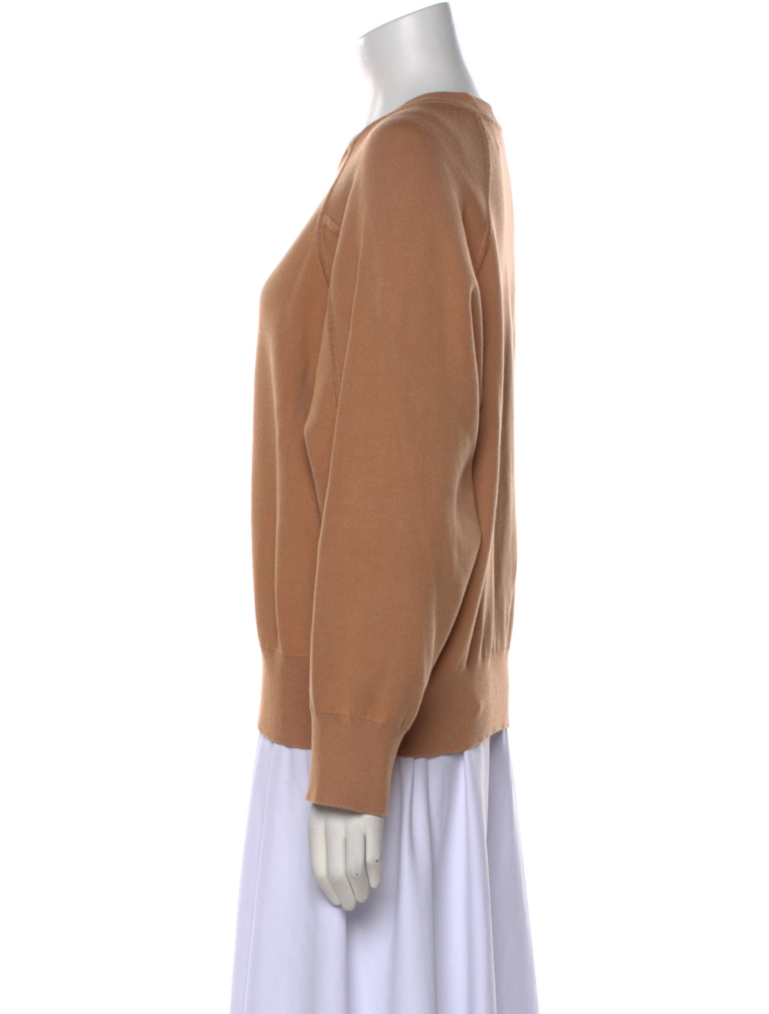 Sandro Crew Neck Long Sleeve Sweatshirt