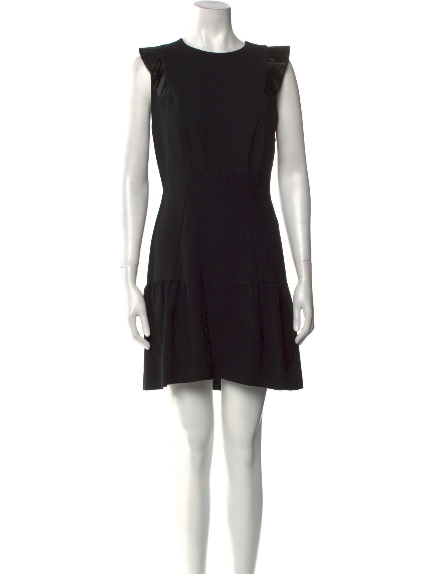 Sandro Crew Neck Mini Dress