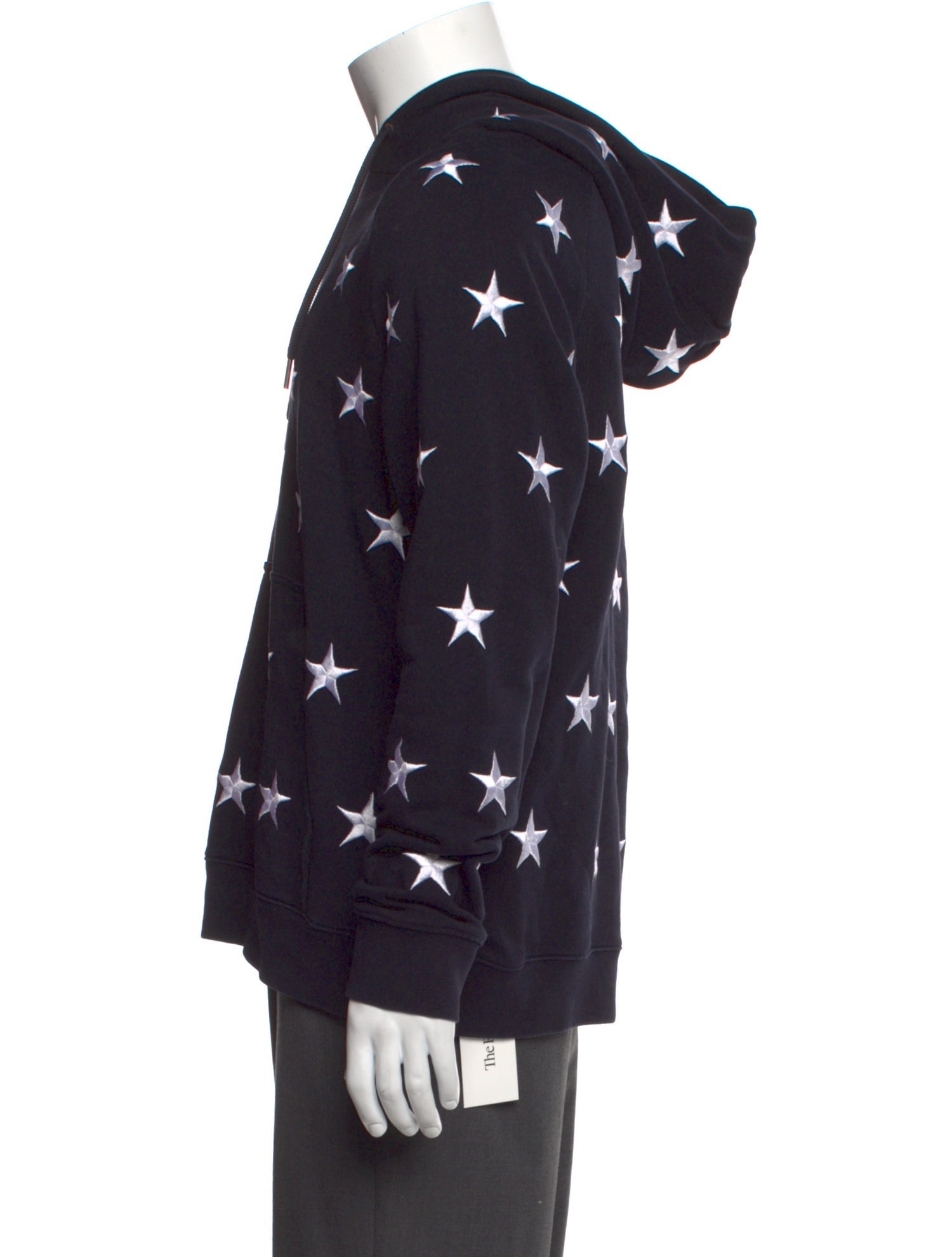 Sandro Printed Crew Neck Hoodie