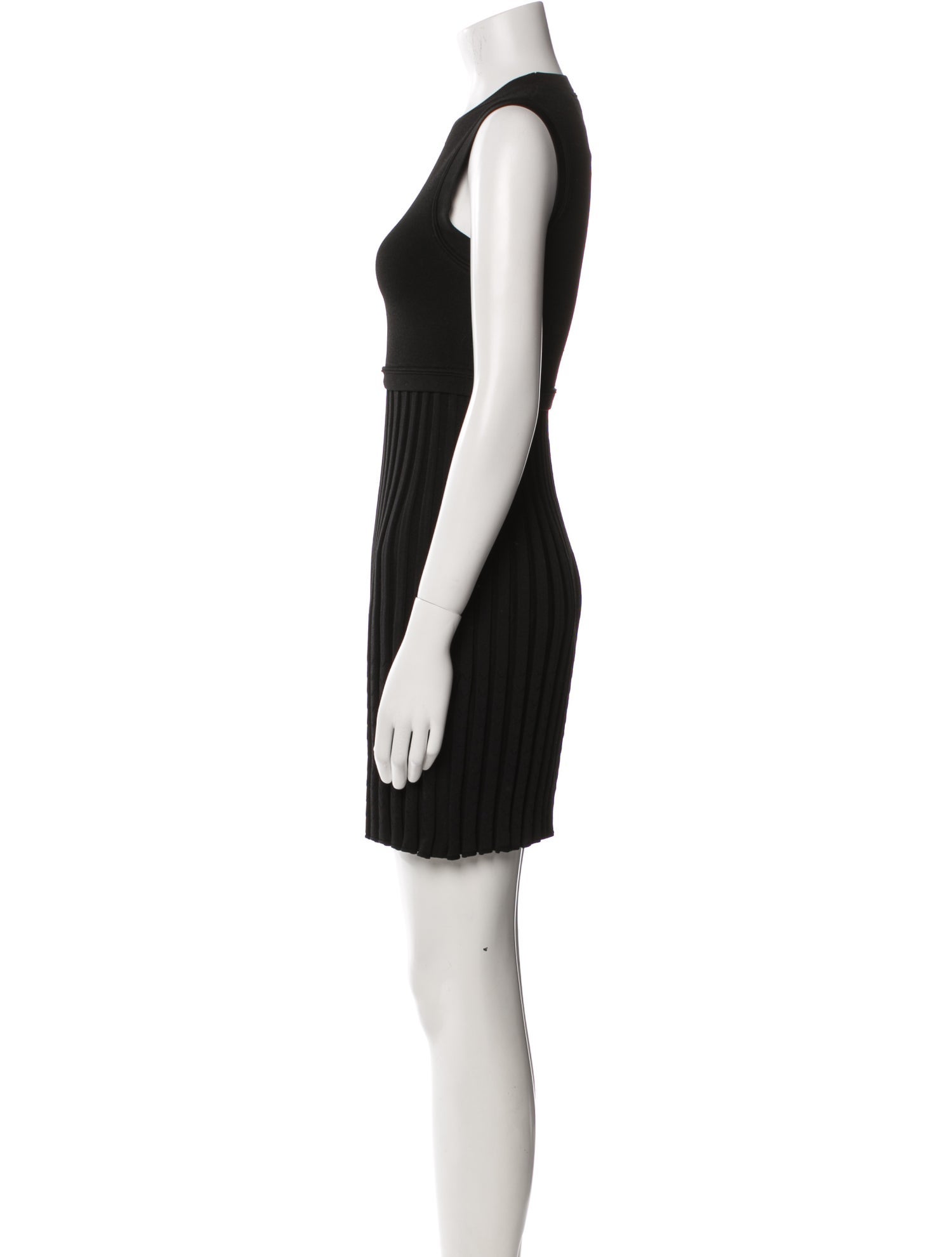 Sandro Crew Neck Mini Dress