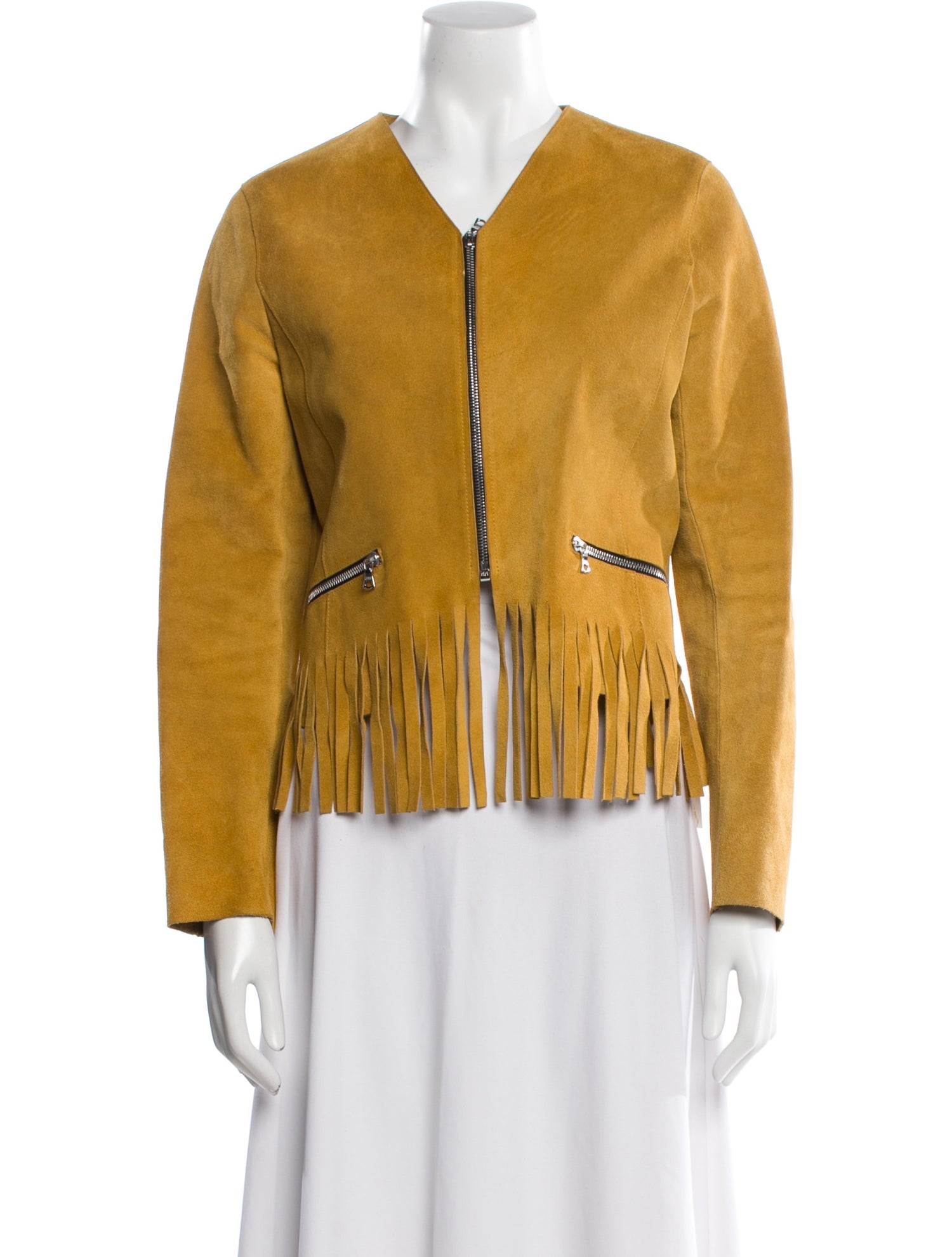 Sandro Suede Evening Jacket