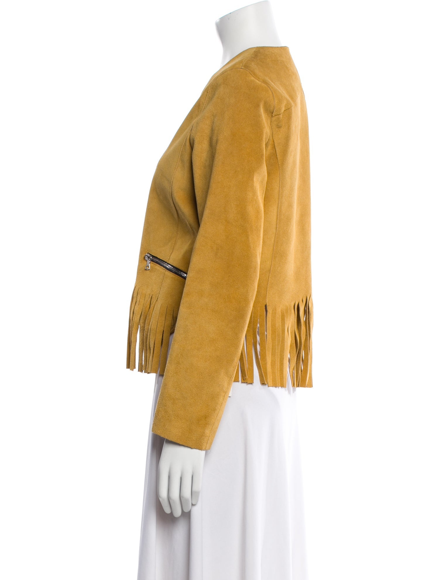 Sandro Suede Evening Jacket