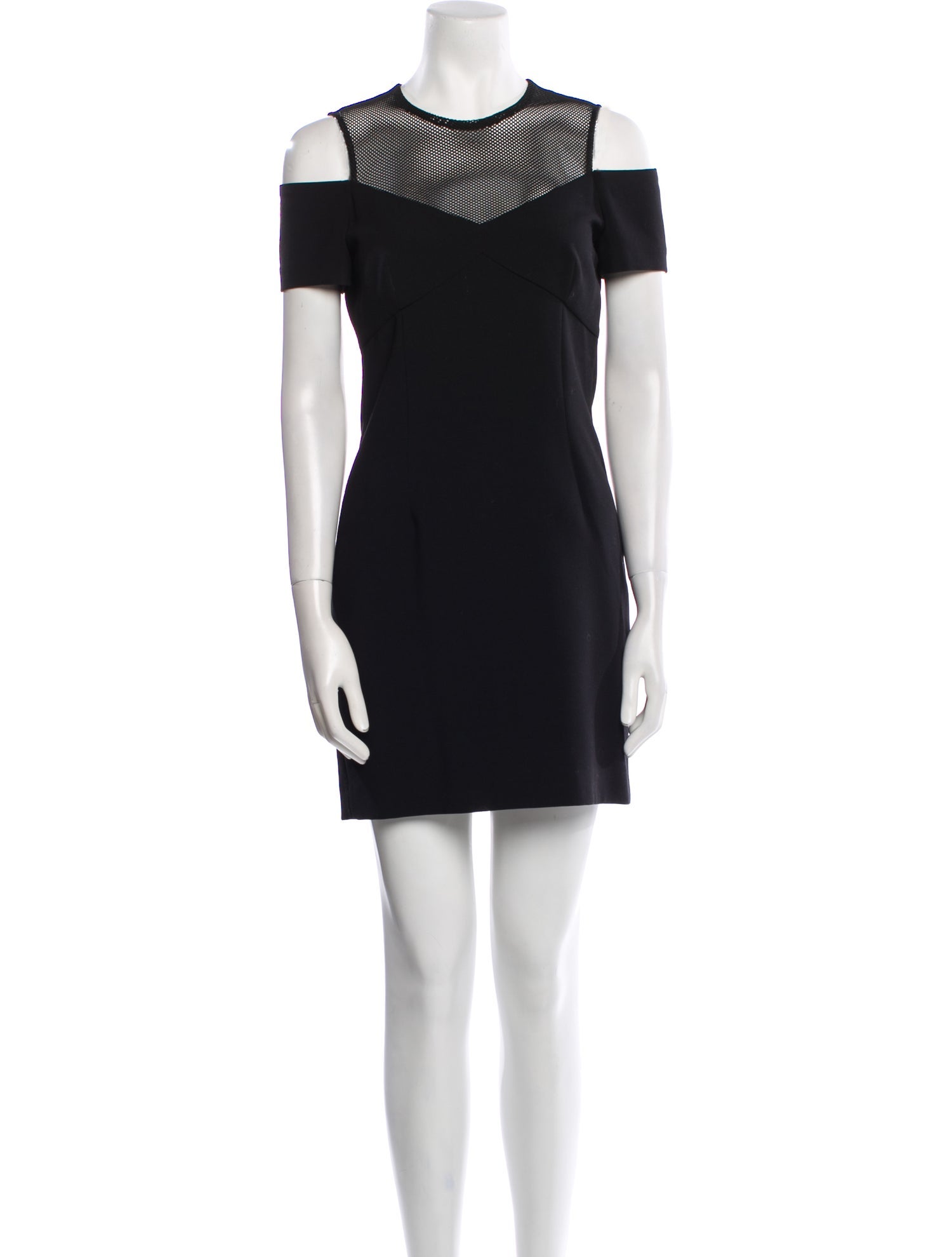 Sandro Crew Neck Mini Dress