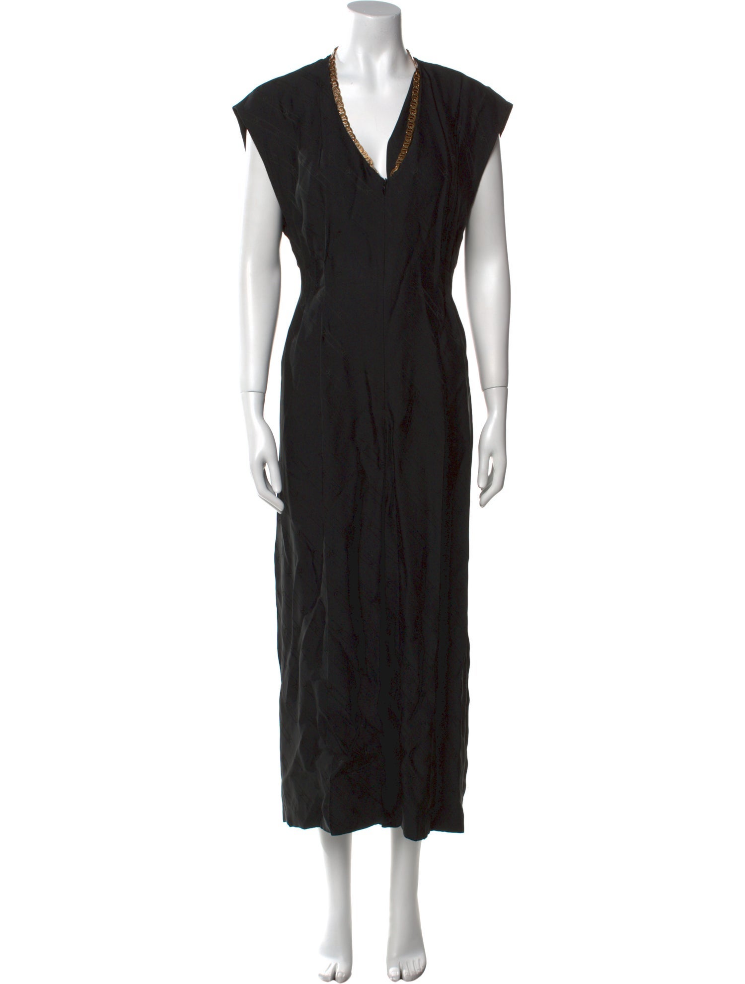 Sandro V-Neck Jumpsuit