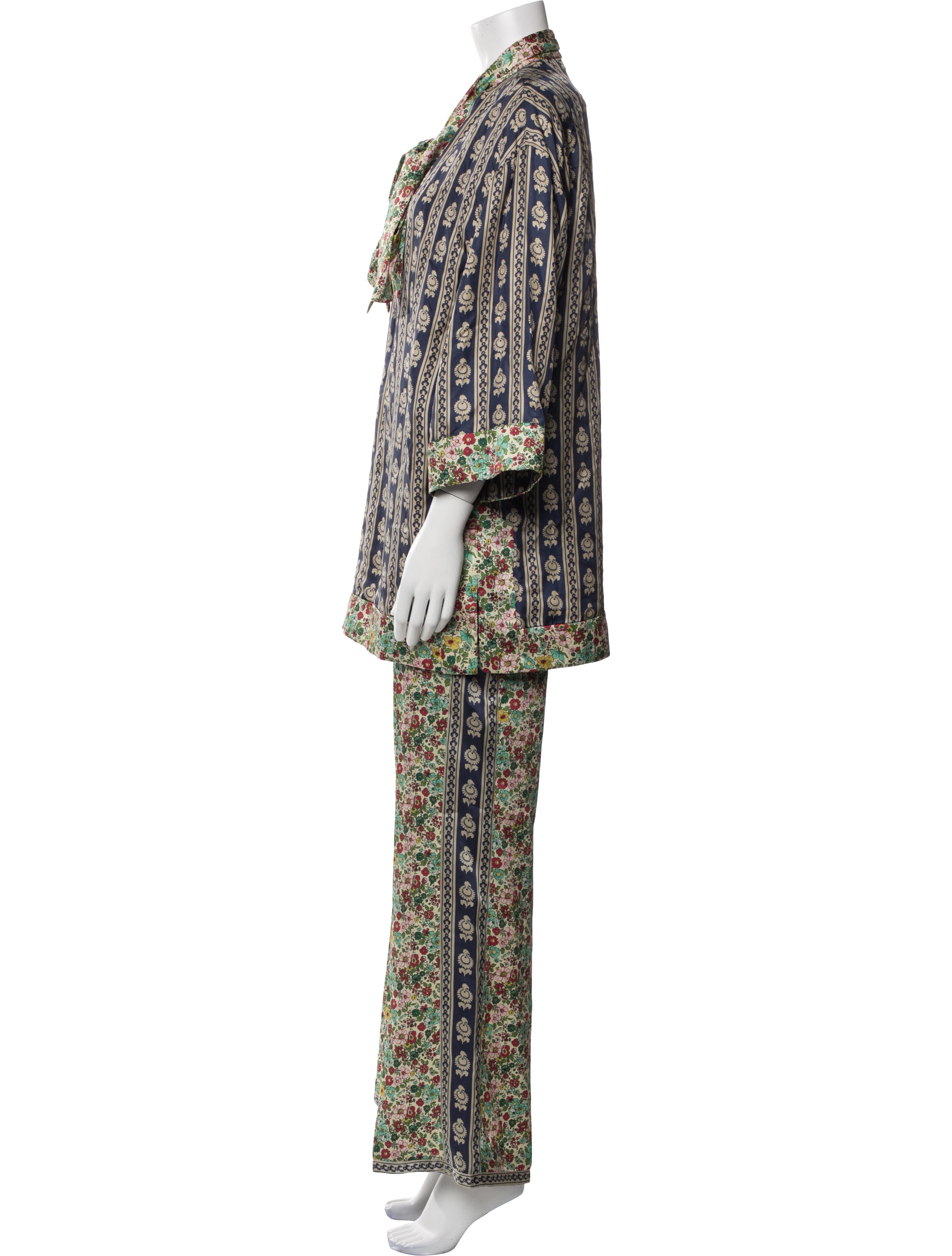 Sandro Floral Print Pant Set