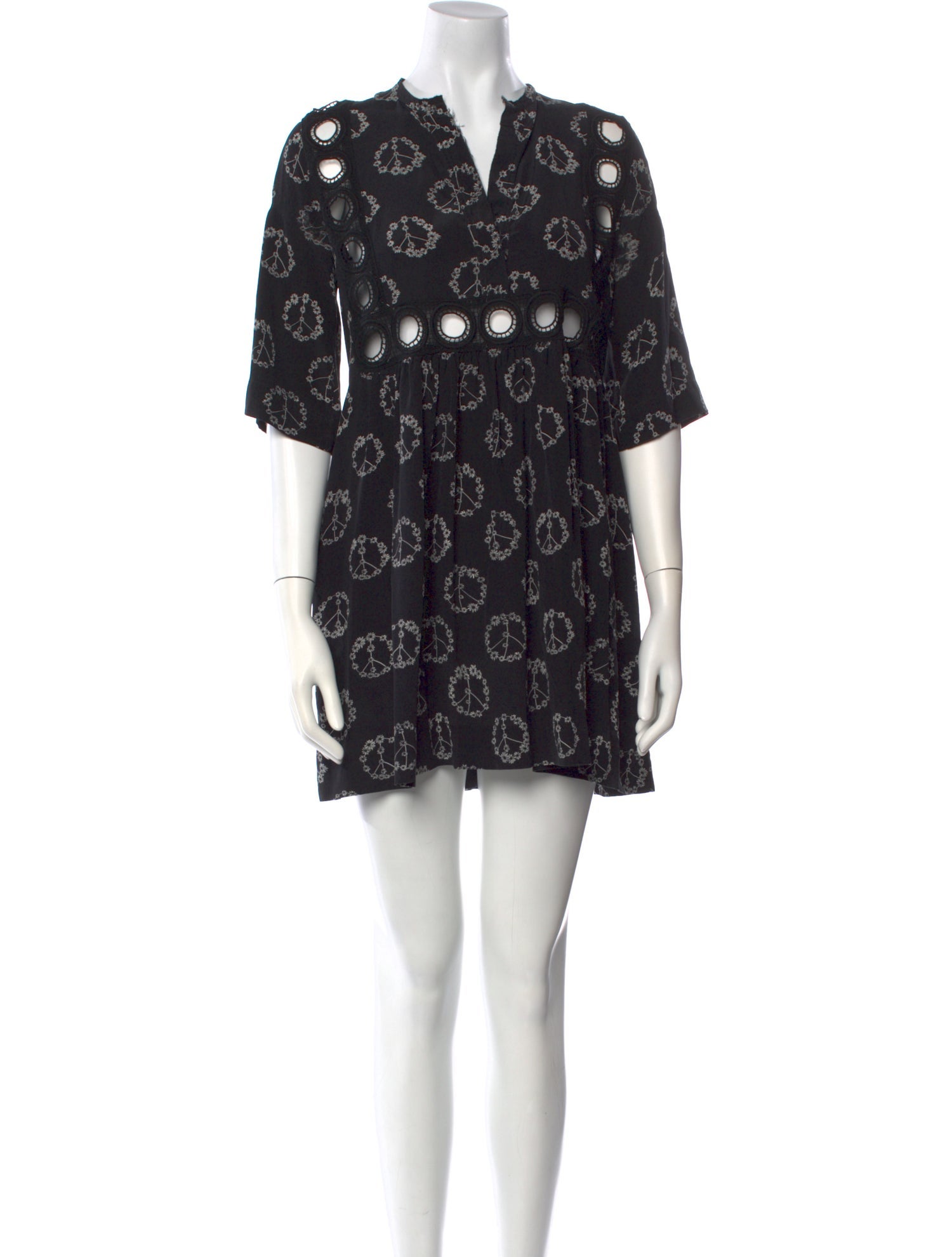 Sandro Silk Mini Dress