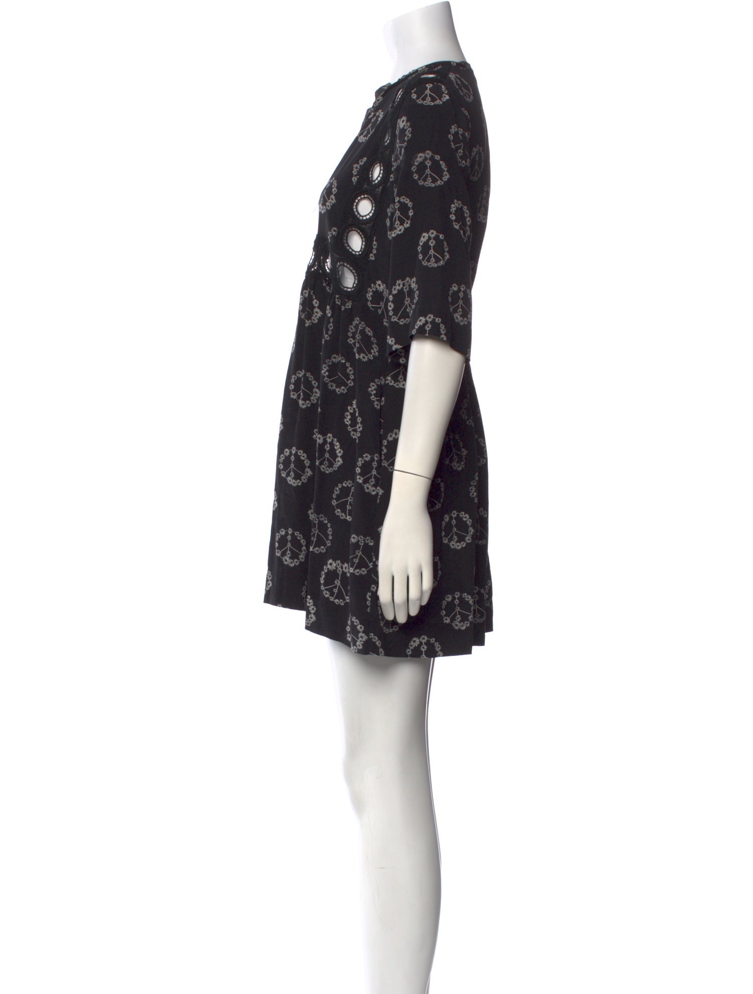 Sandro Silk Mini Dress