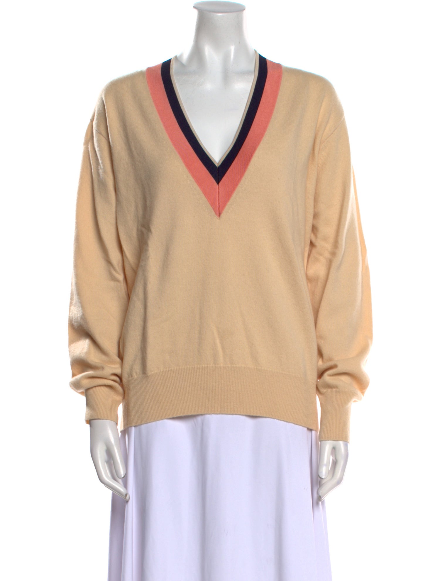 Sandro Wool V-Neck Sweater