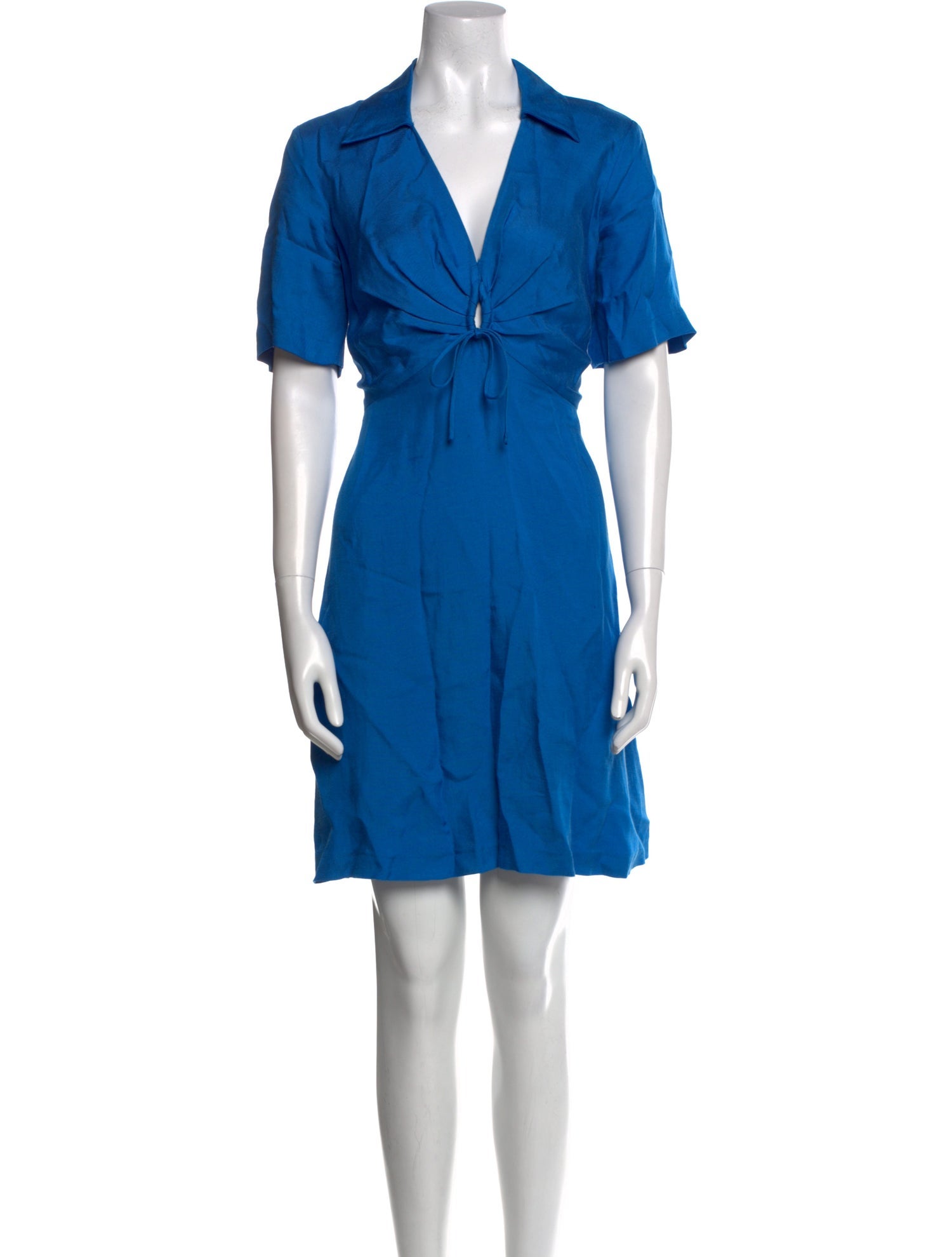 Sandro V-Neck Mini Dress