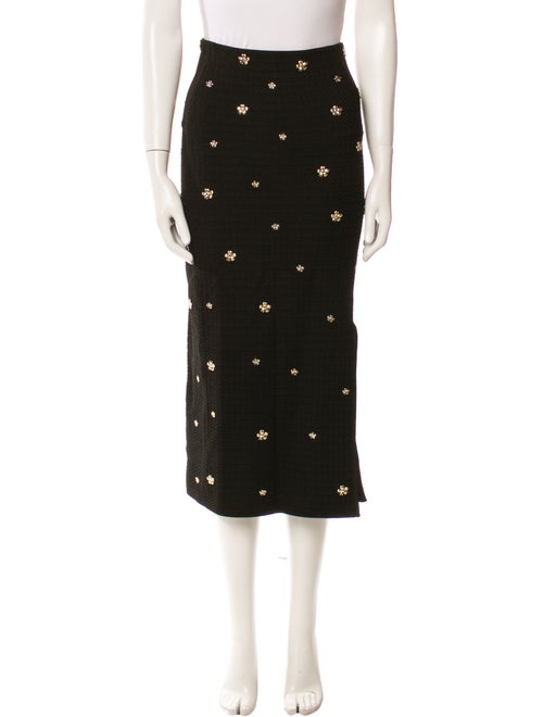 Sandro Sequin Embellishments Midi Length Skirt