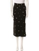 Sandro Sequin Embellishments Midi Length Skirt