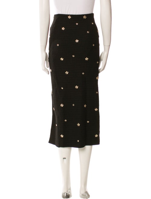 Sandro Sequin Embellishments Midi Length Skirt